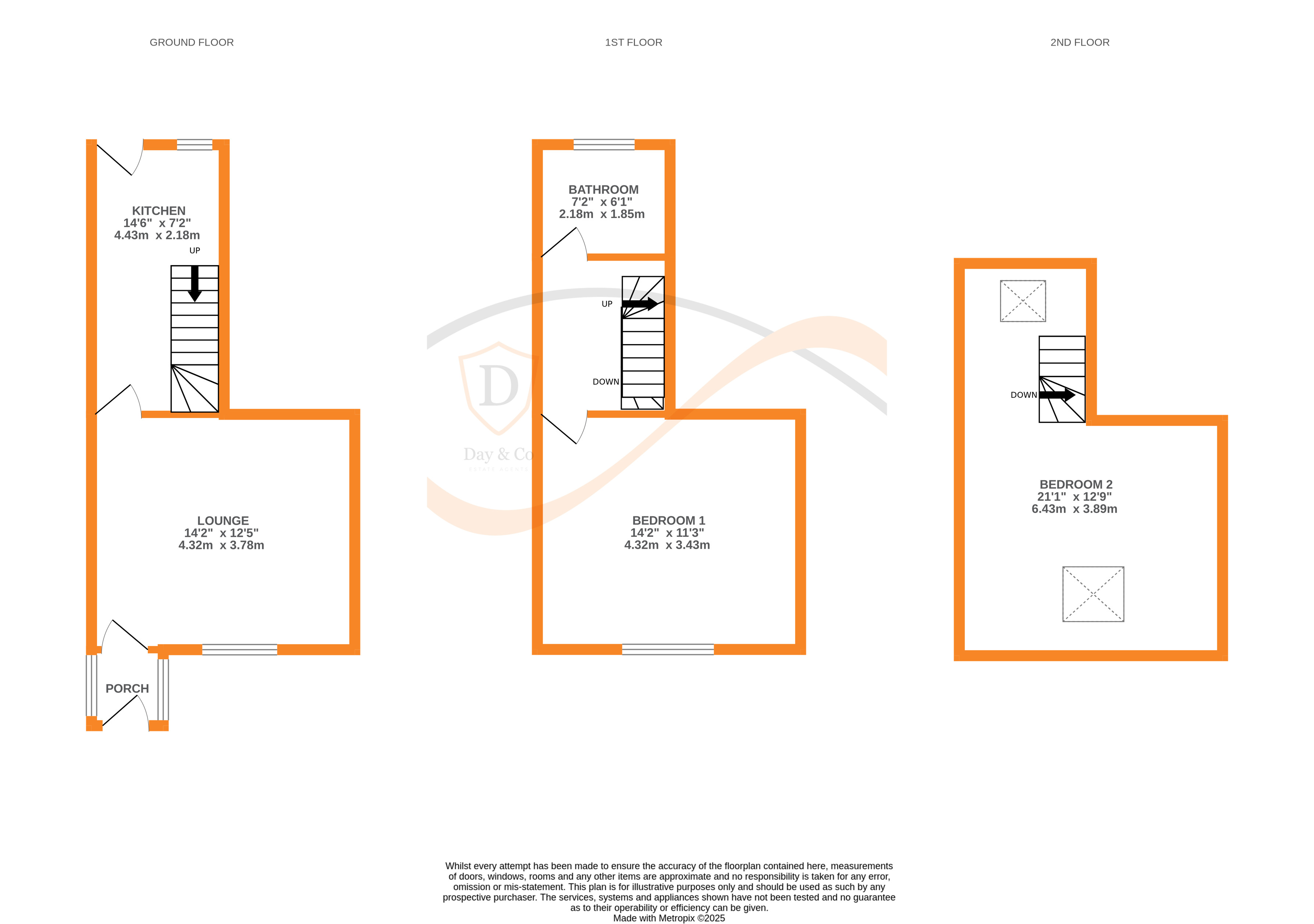 Floorplans For Haworth, Keighley, West Yorkshire