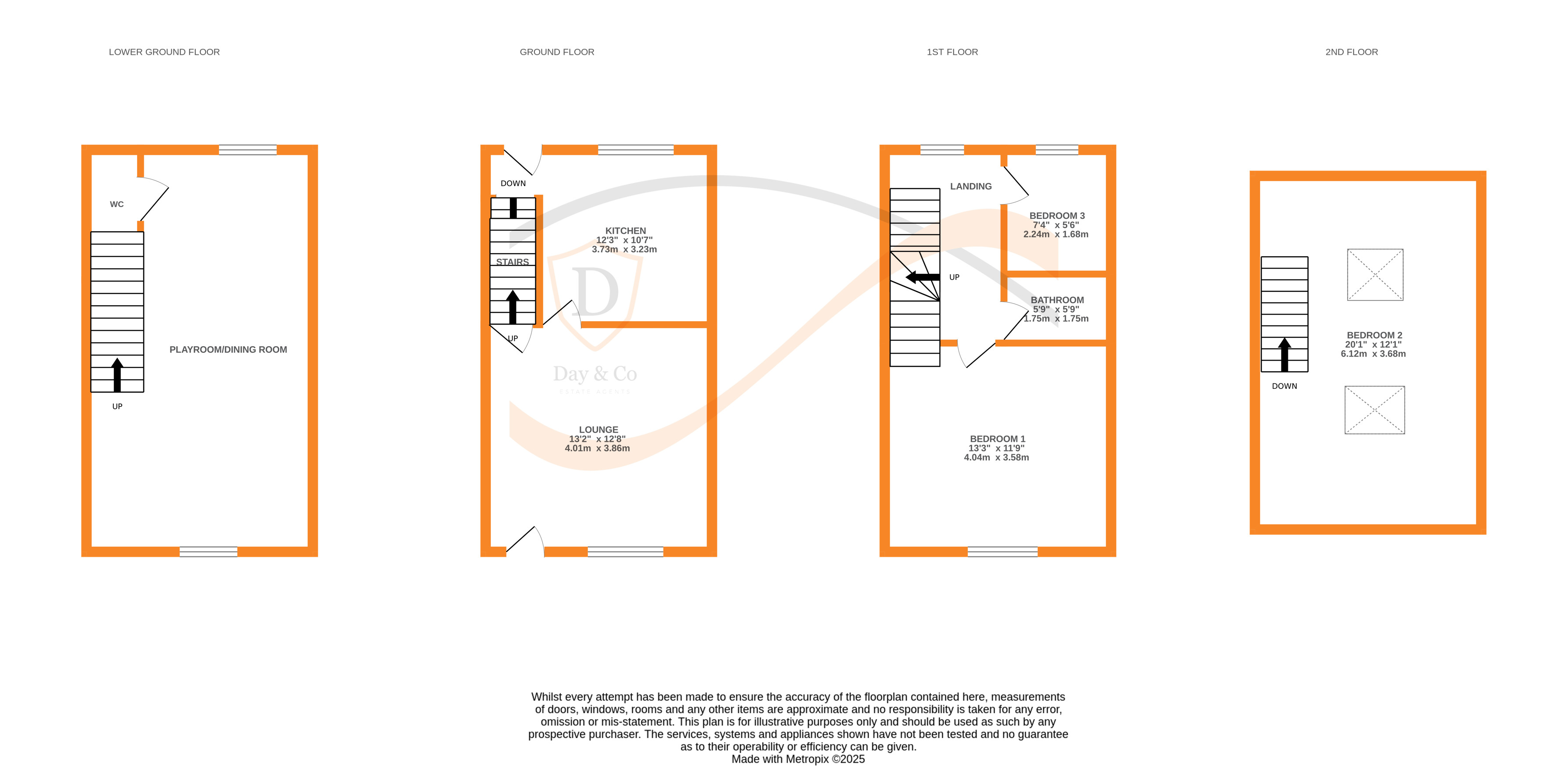 Floorplans For Oxenhope, Keighley, West Yorkshire