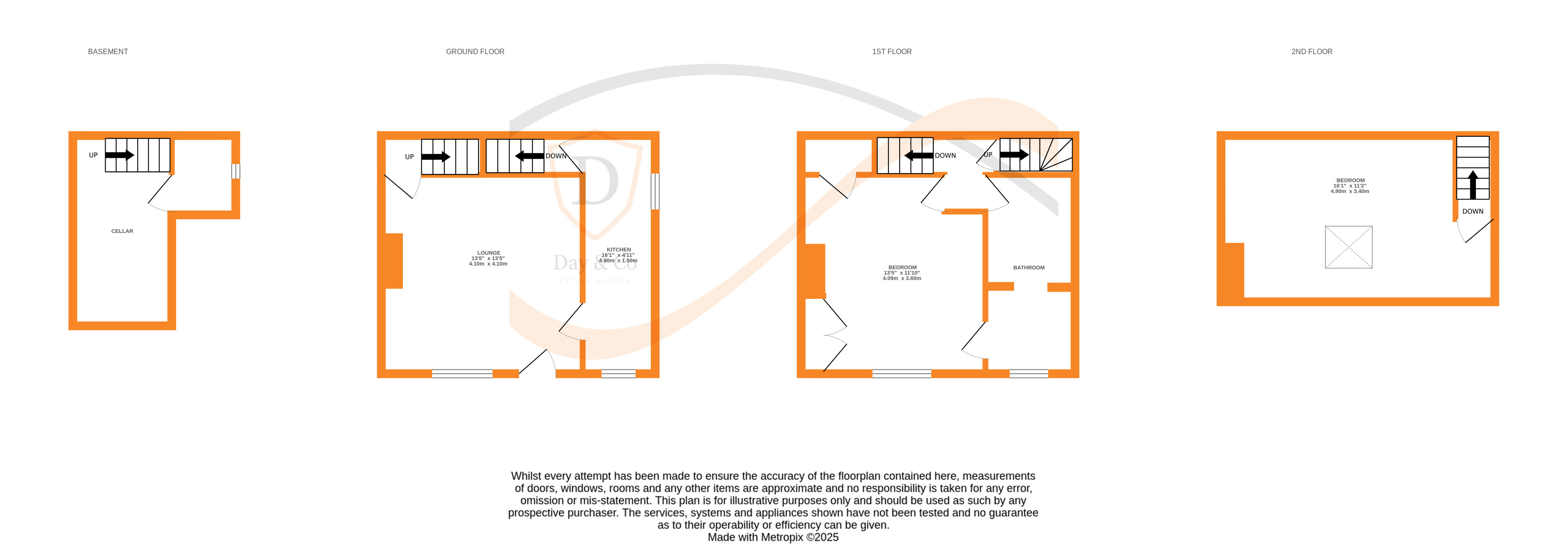 Floorplans For Haworth, Keighley, West Yorkshire