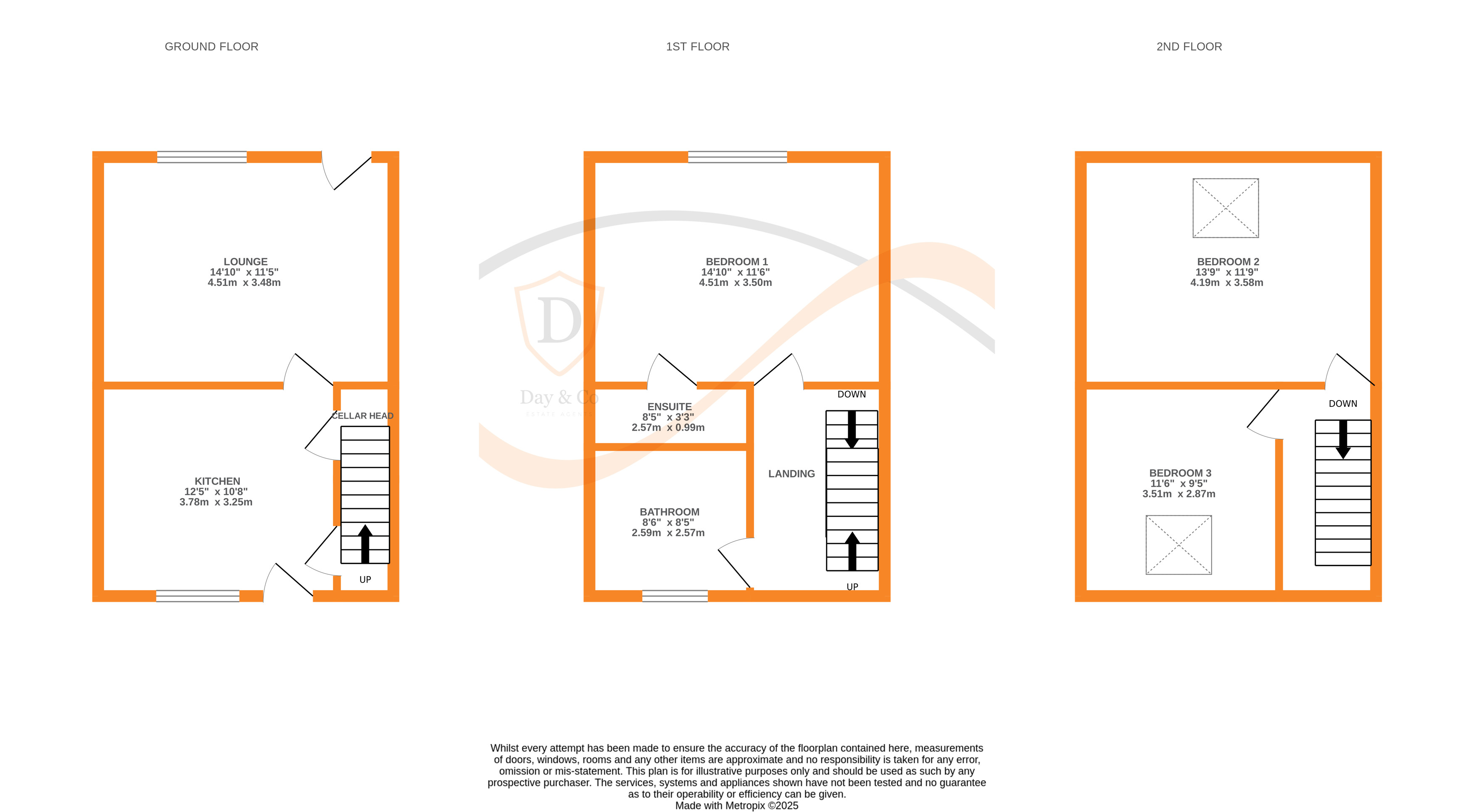 Floorplans For Haworth, Keighley, West Yorkshire