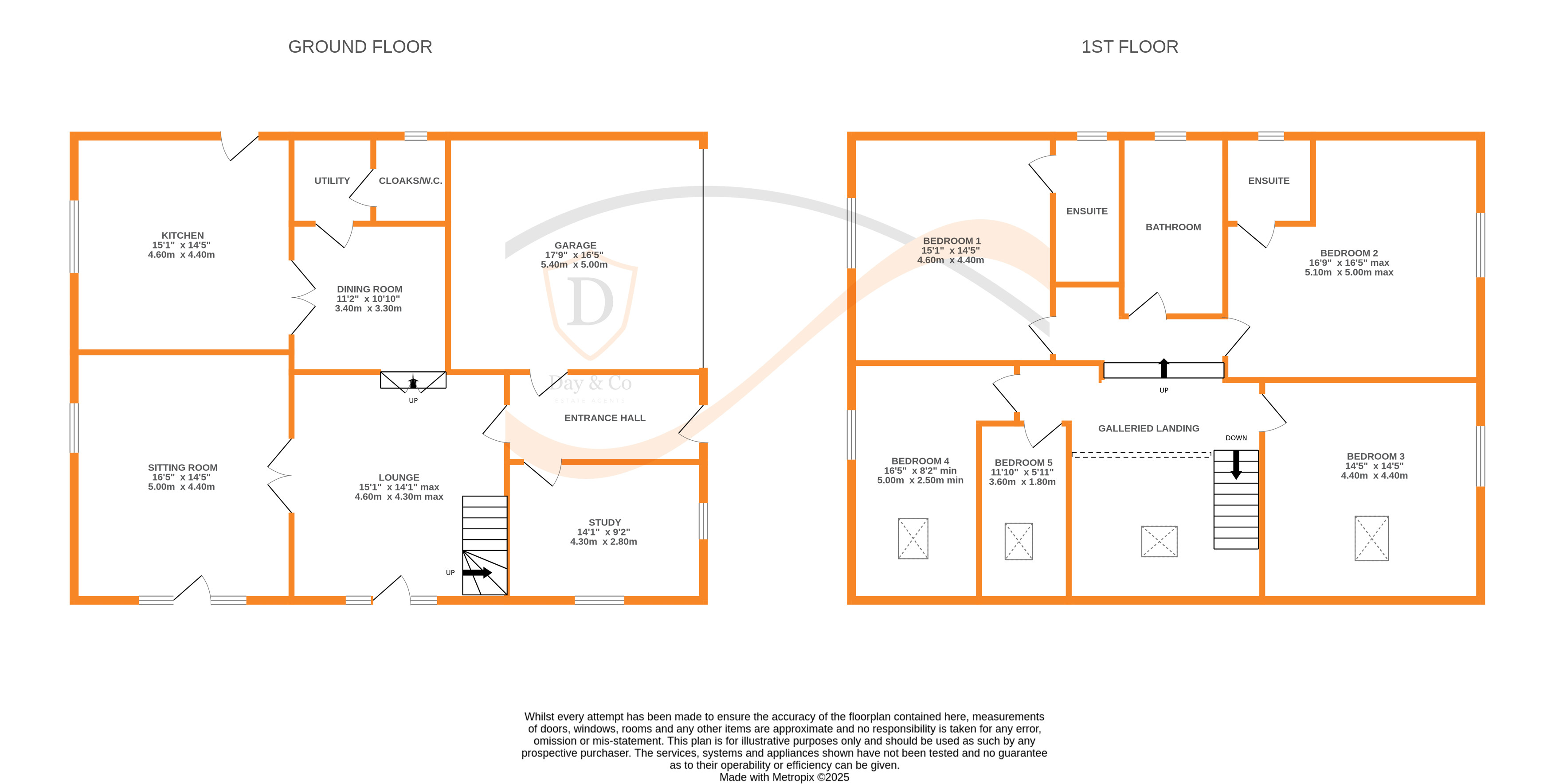 Floorplans For Broadlands, Keighley