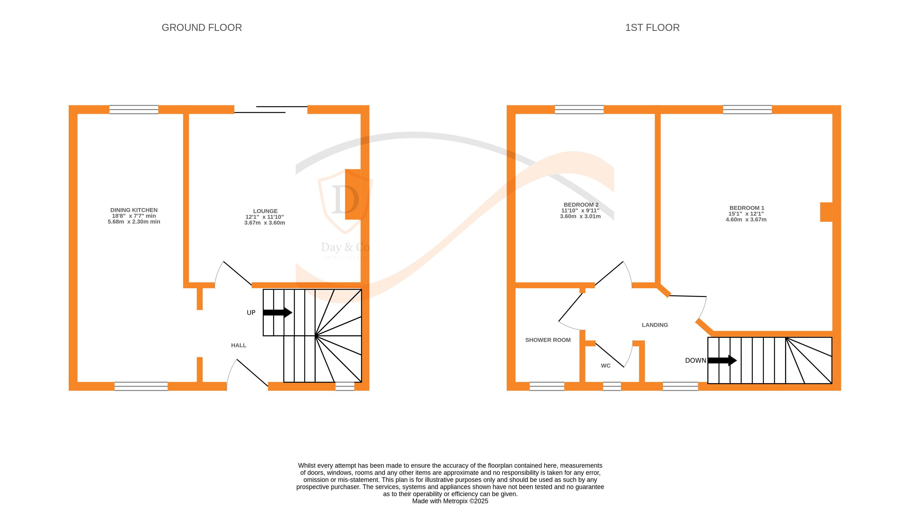 Floorplans For Bracken Bank Grove, Keighley, West Yorkshire