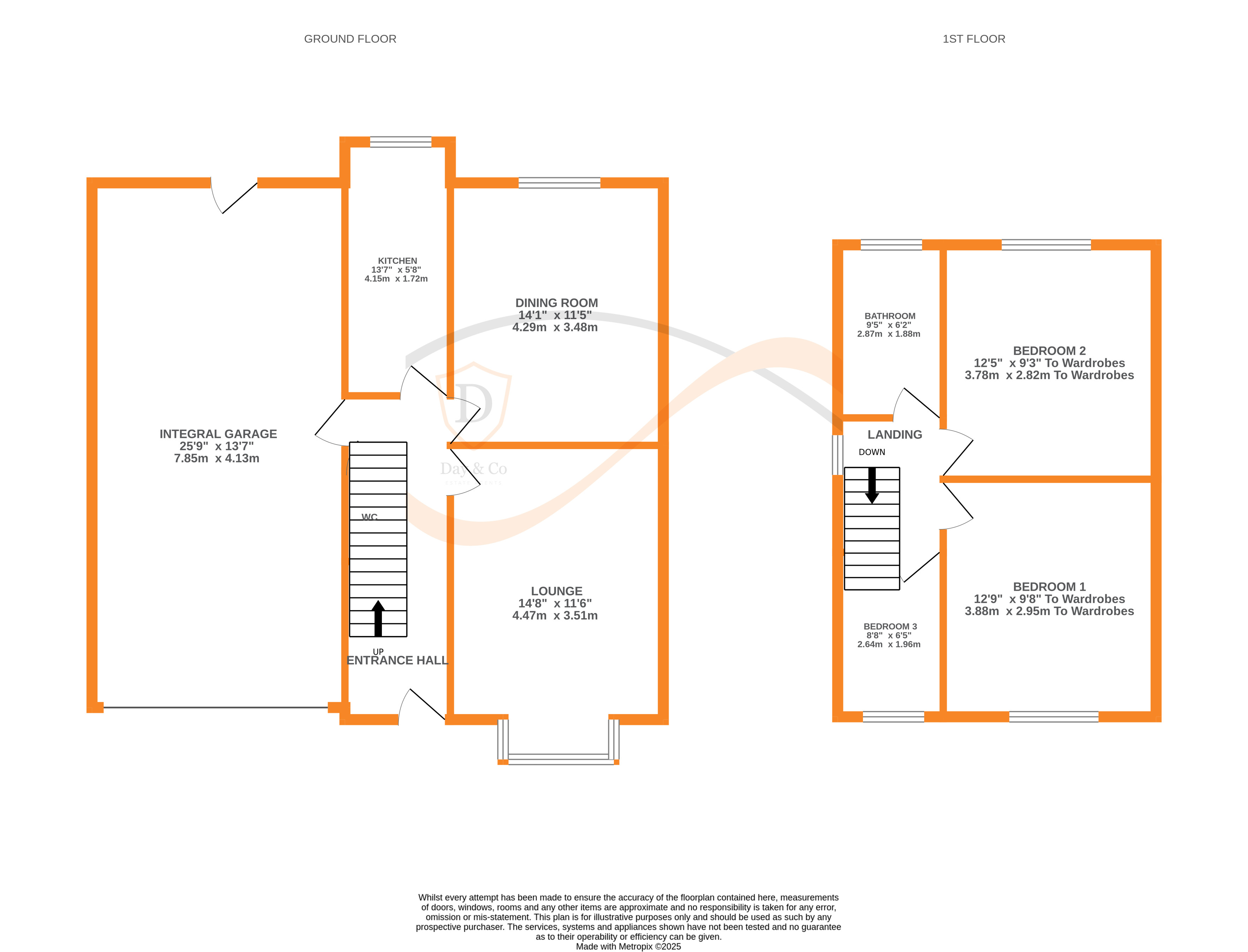 Floorplans For Riddlesden, Keighley, West Yorkshire