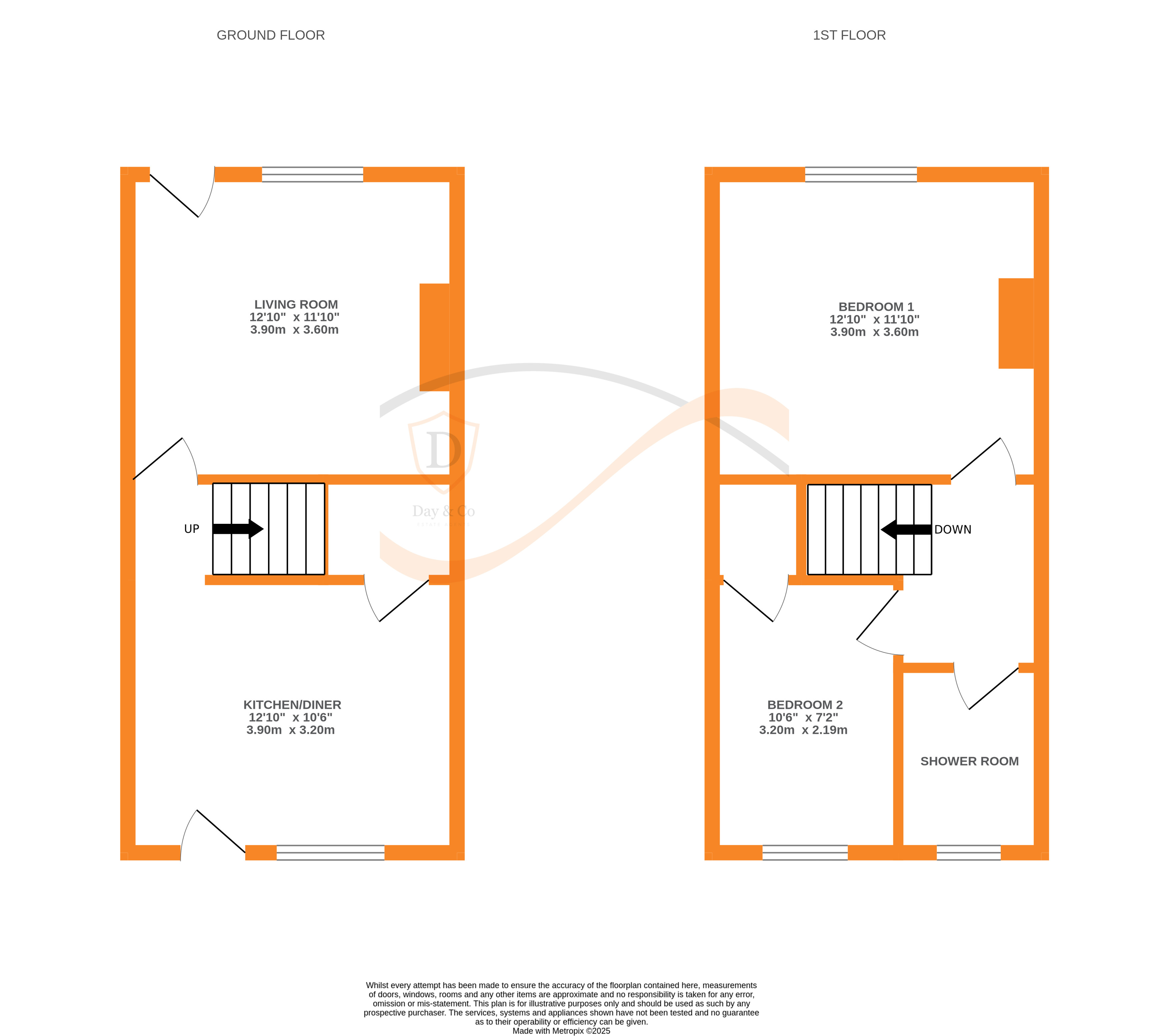 Floorplans For Arncliffe Avenue, Keighley, West Yorkshire