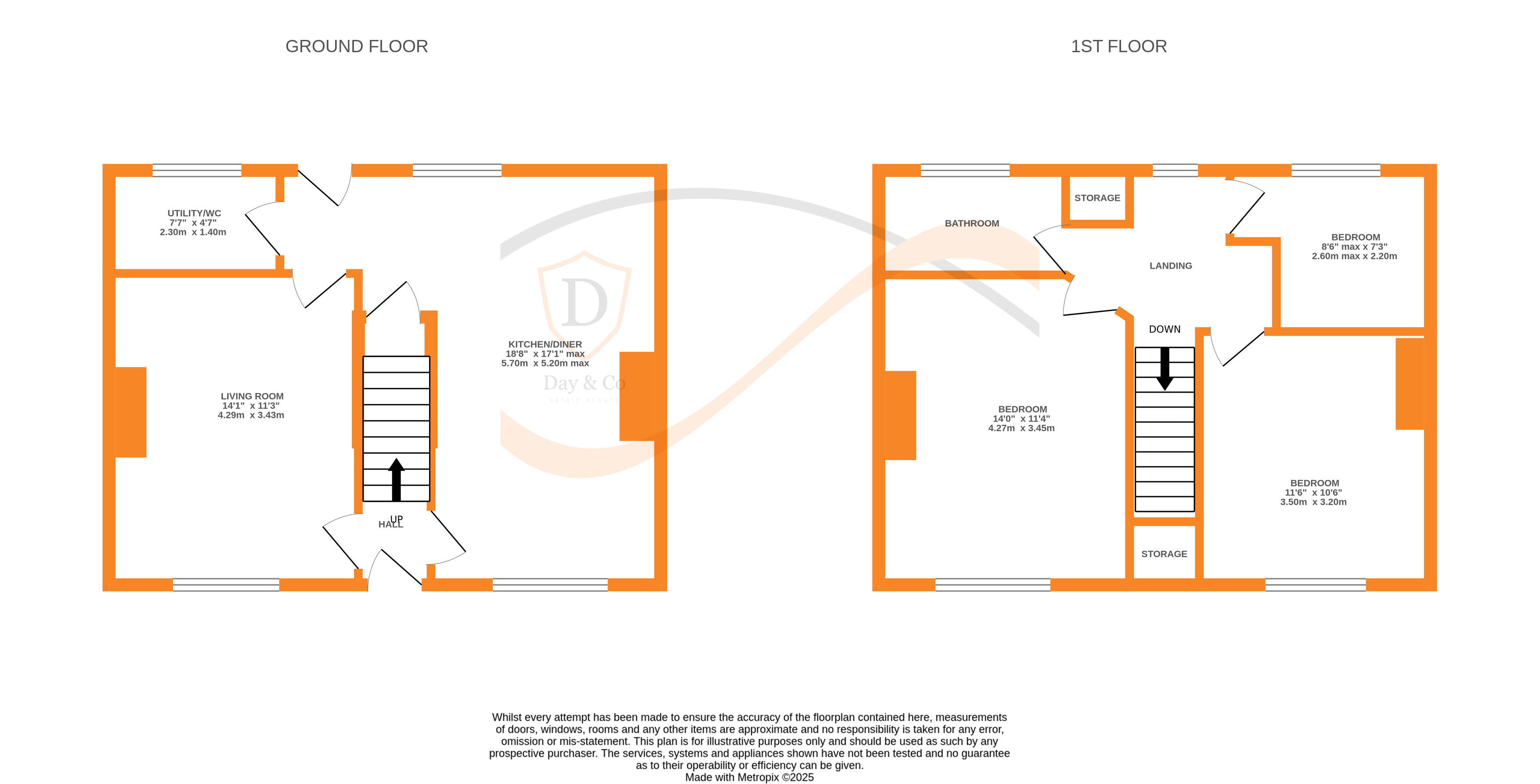 Floorplans For Riddlesden, Keighley, West Yorkshire