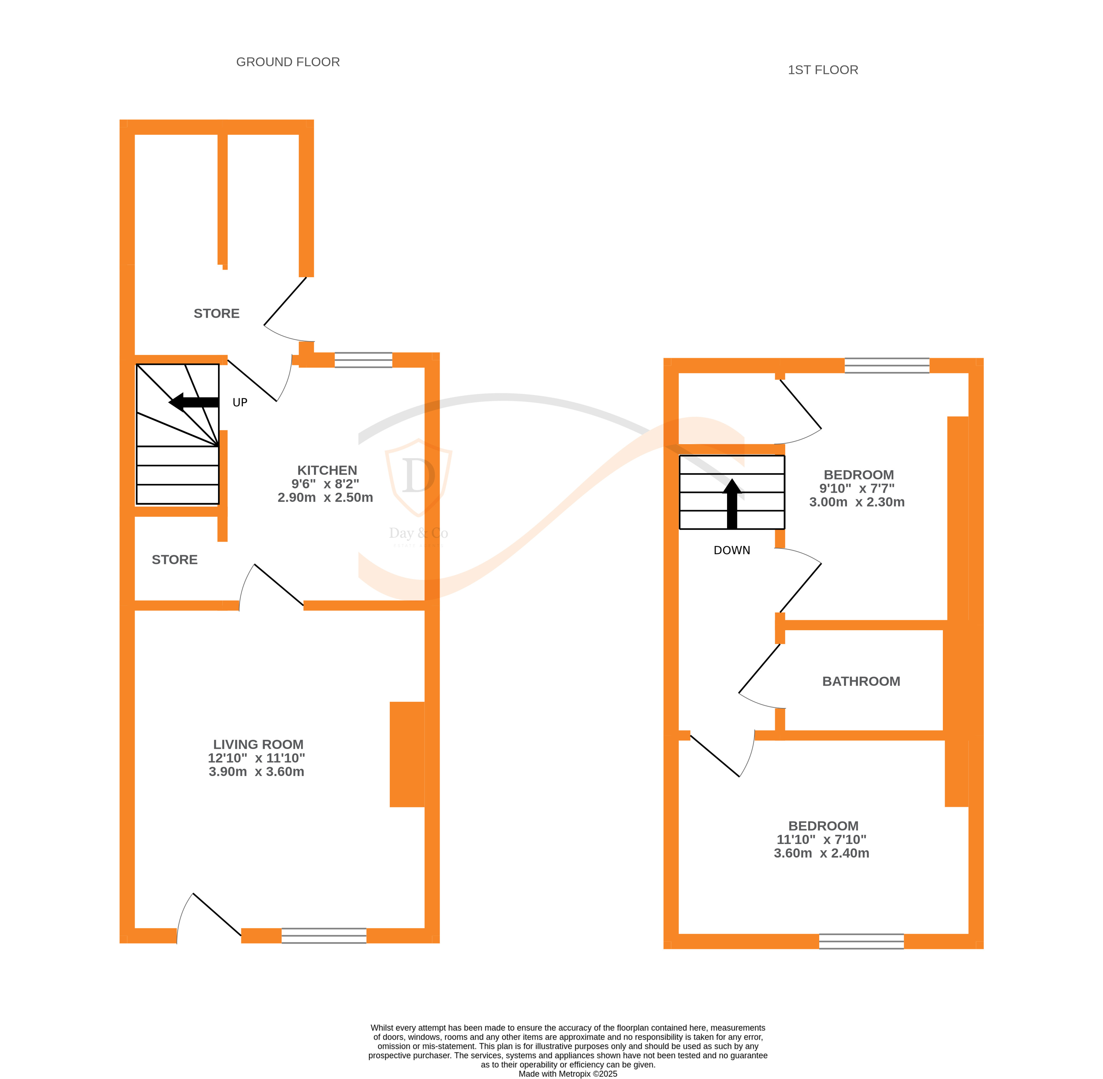 Floorplans For Cowling, Keighley, North Yorkshire
