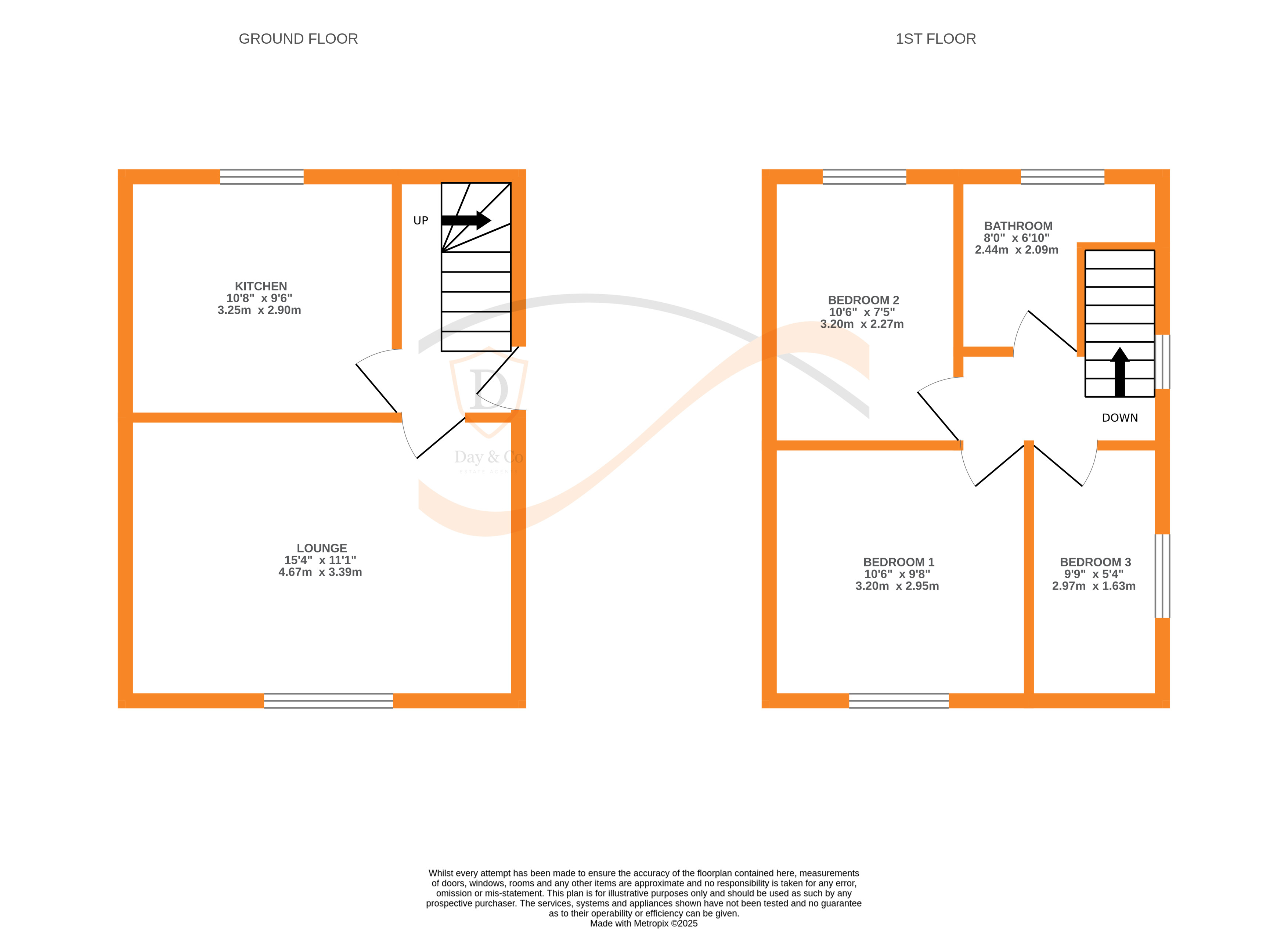 Floorplans For Broomhill Avenue, Keighley, West Yorkshire