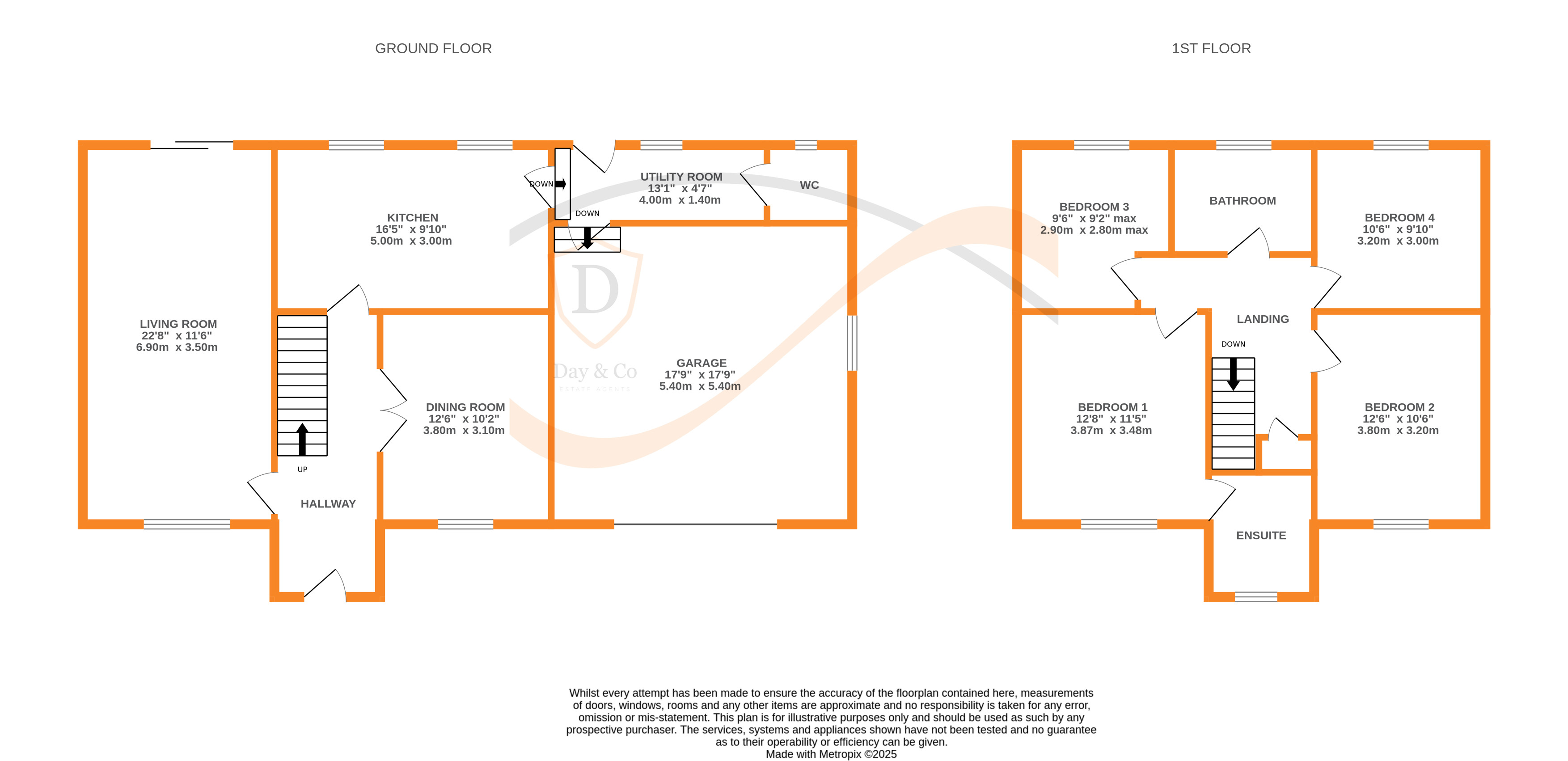 Floorplans For Woodville Road, Keighley, West Yorkshire