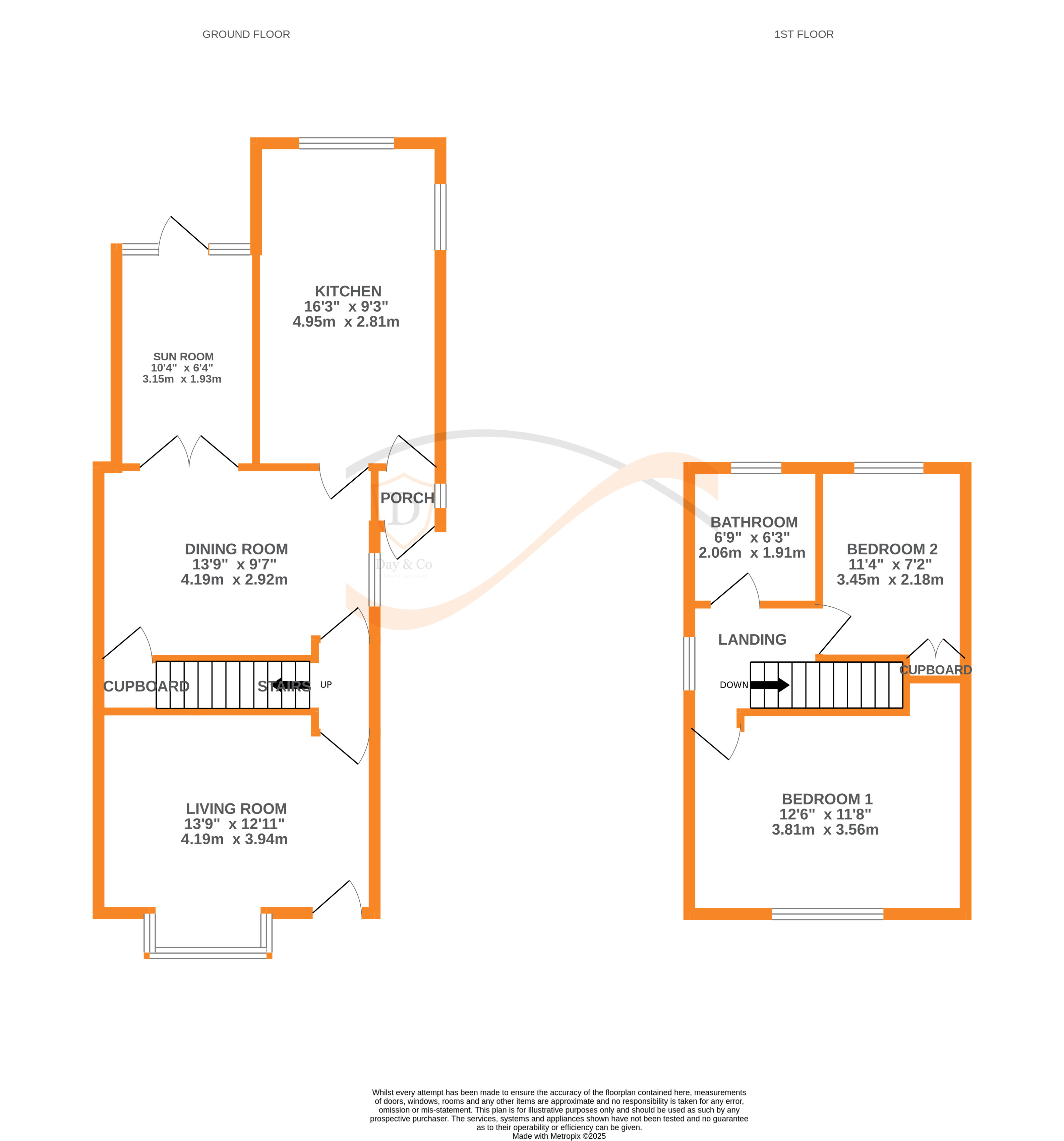 Floorplans For Riddlesden, Keighley, West Yorkshire