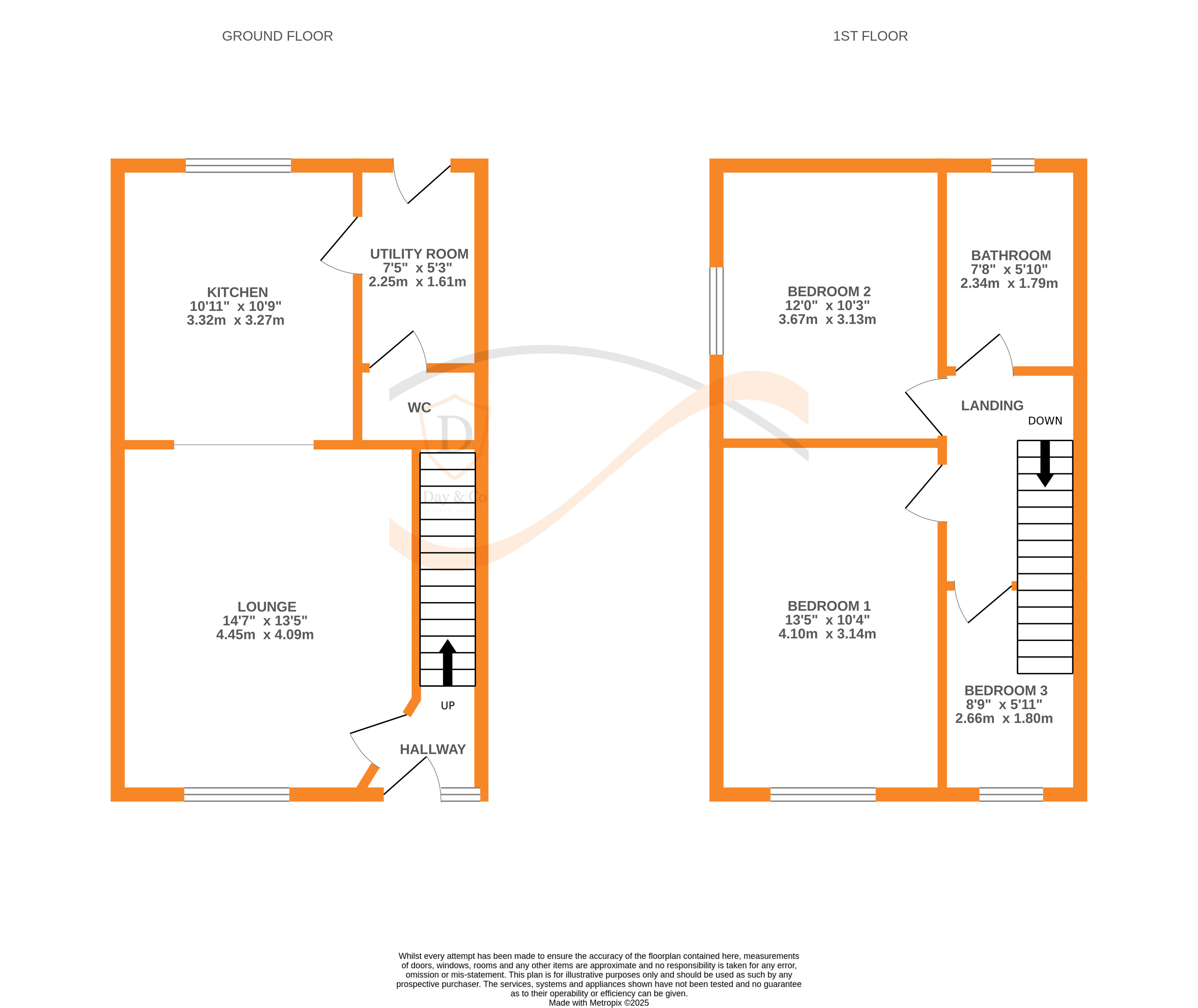Floorplans For Haworth, Keighley, West Yorkshire