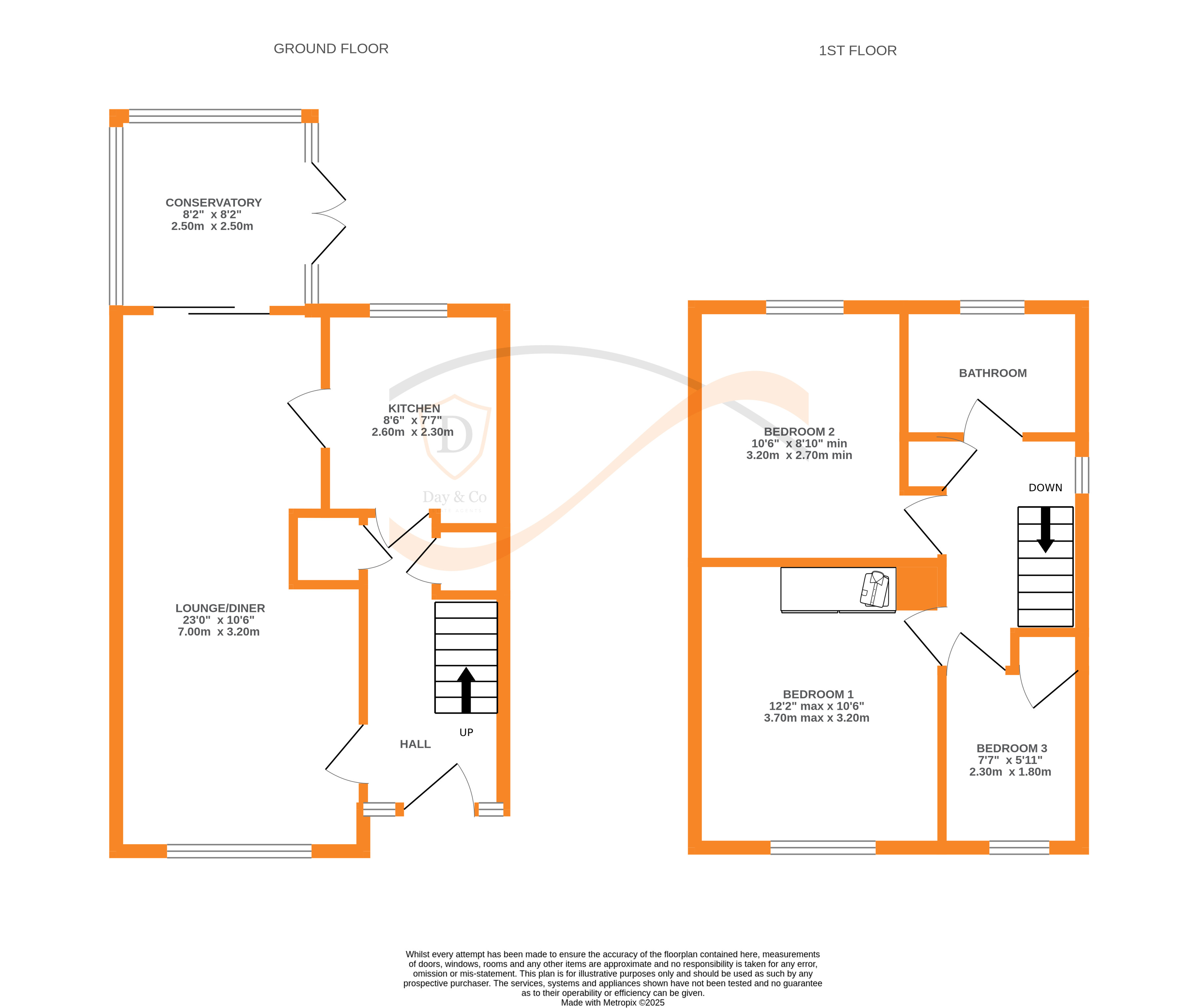 Floorplans For Steeton, Keighley, West Yorkshire