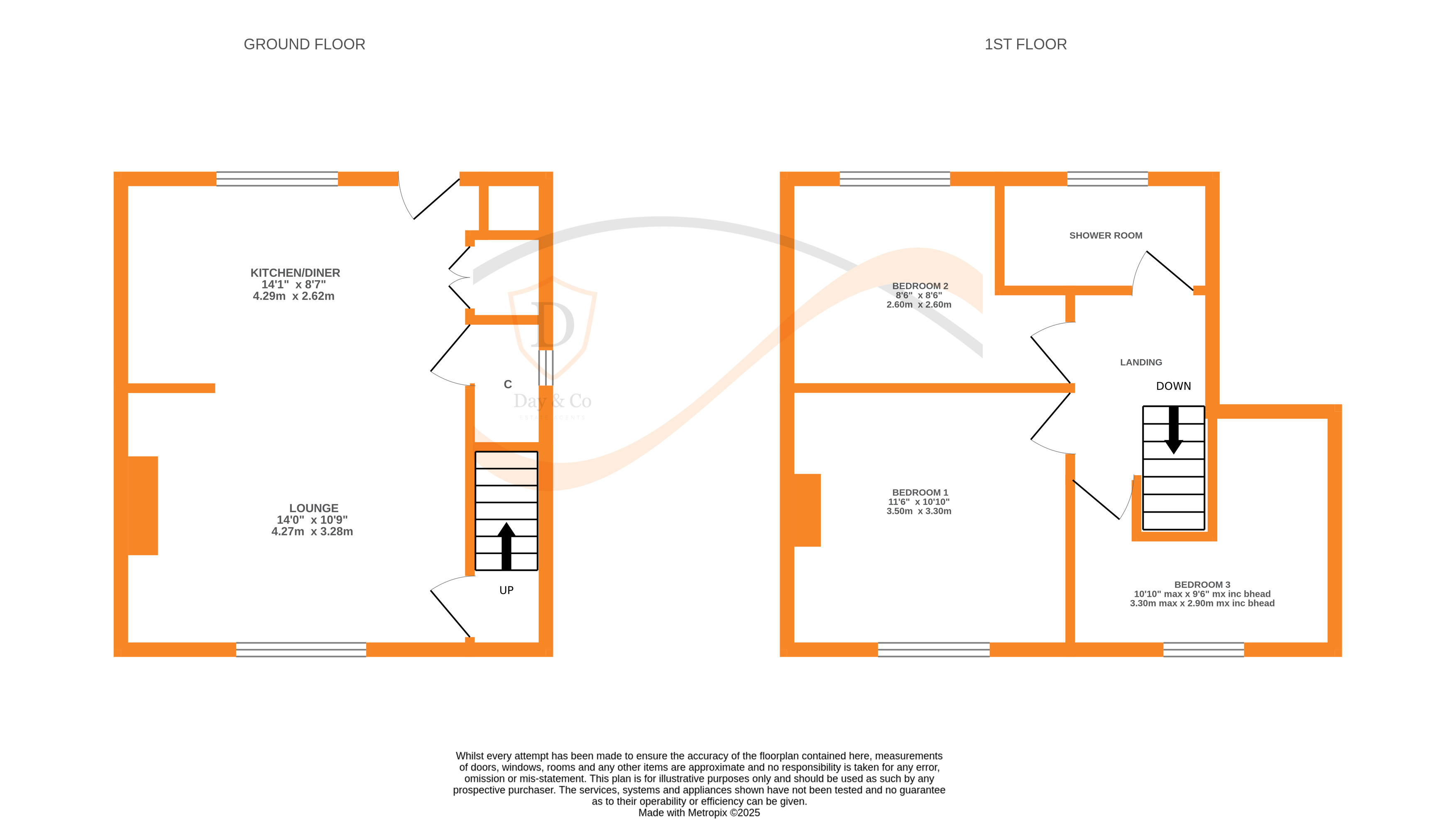 Floorplans For Braithwaite Road, Keighley, West Yorkshire