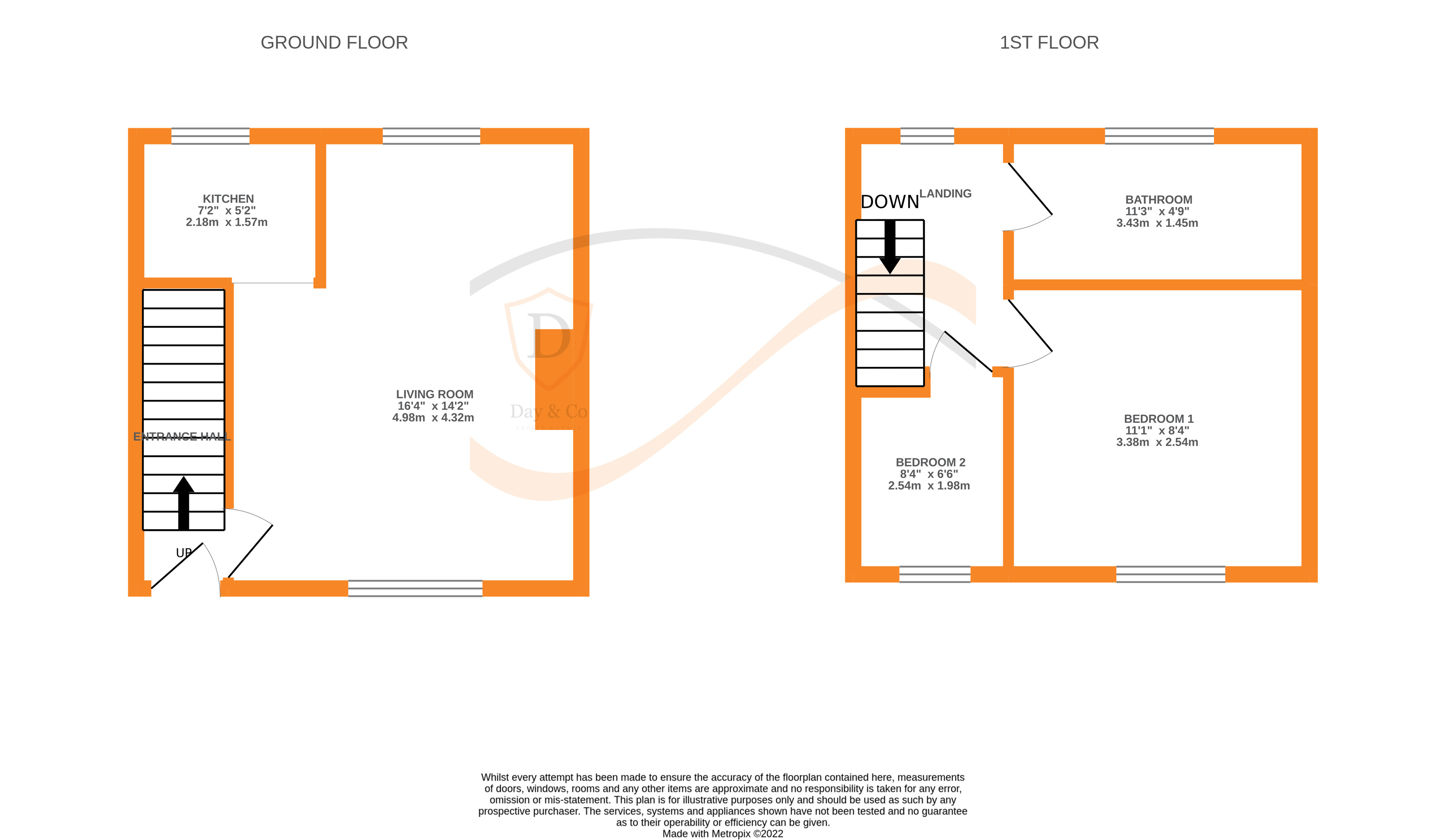 Floorplans For Denholme, Bradford, West Yorkshire