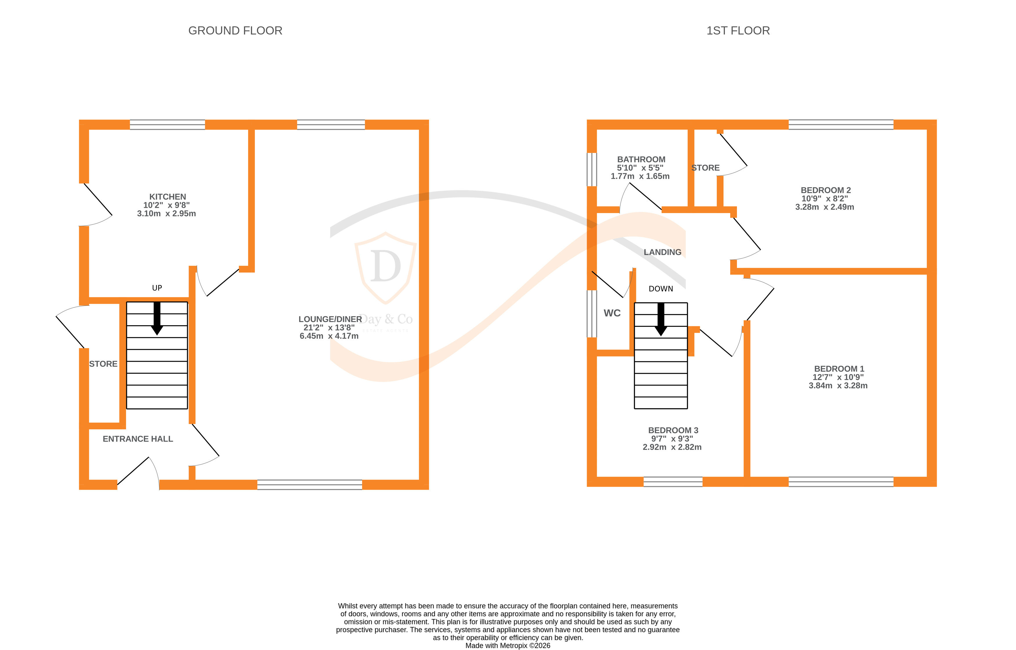 Floorplans For North Dean Avenue, Keighley, West Yorkshire