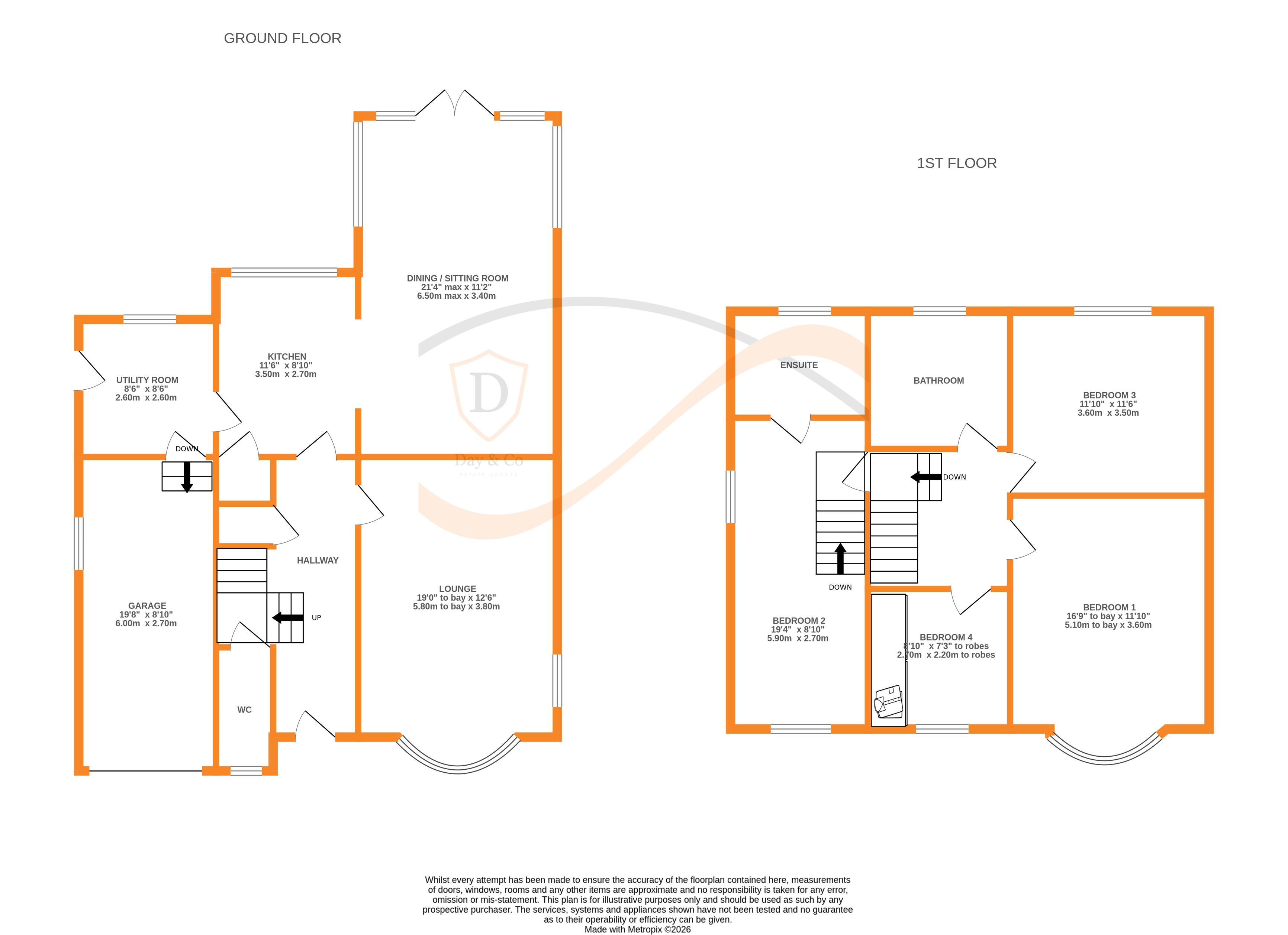 Floorplans For Hazel Beck, Bingley, West Yorkshire