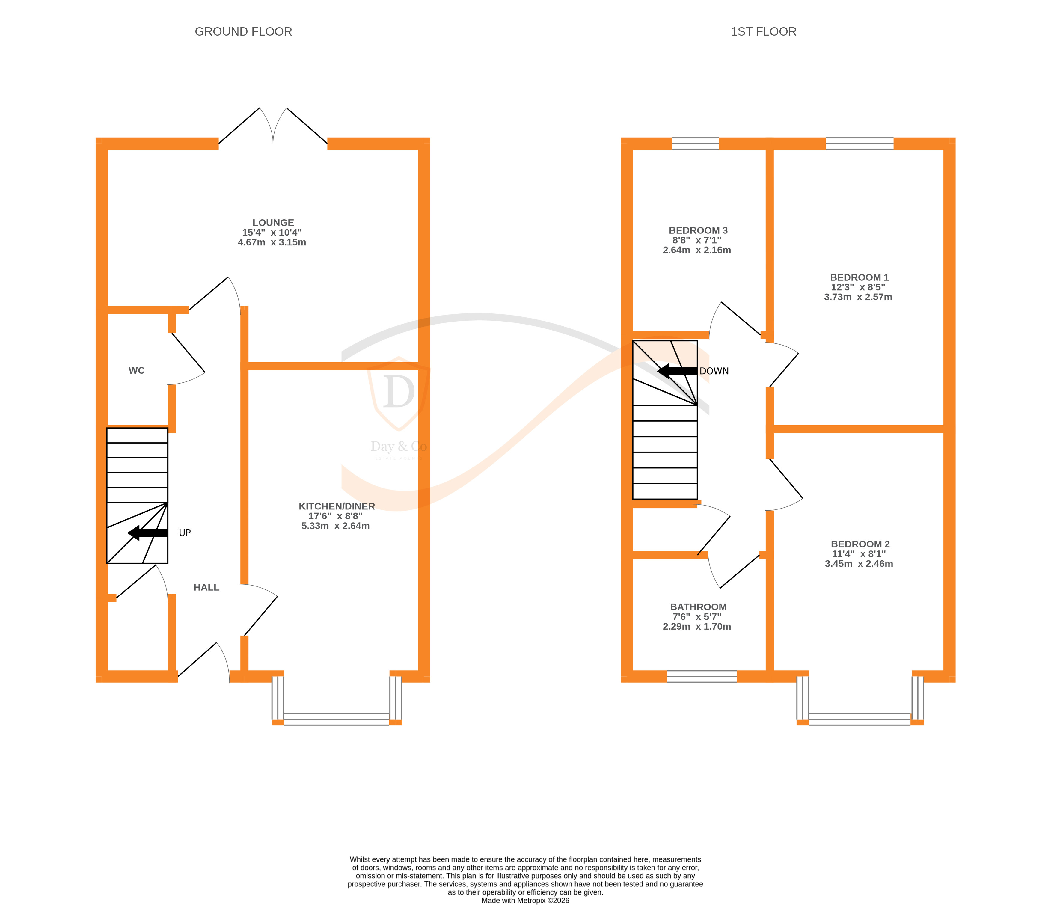Floorplans For Haworth, Keighley, West Yorkshire