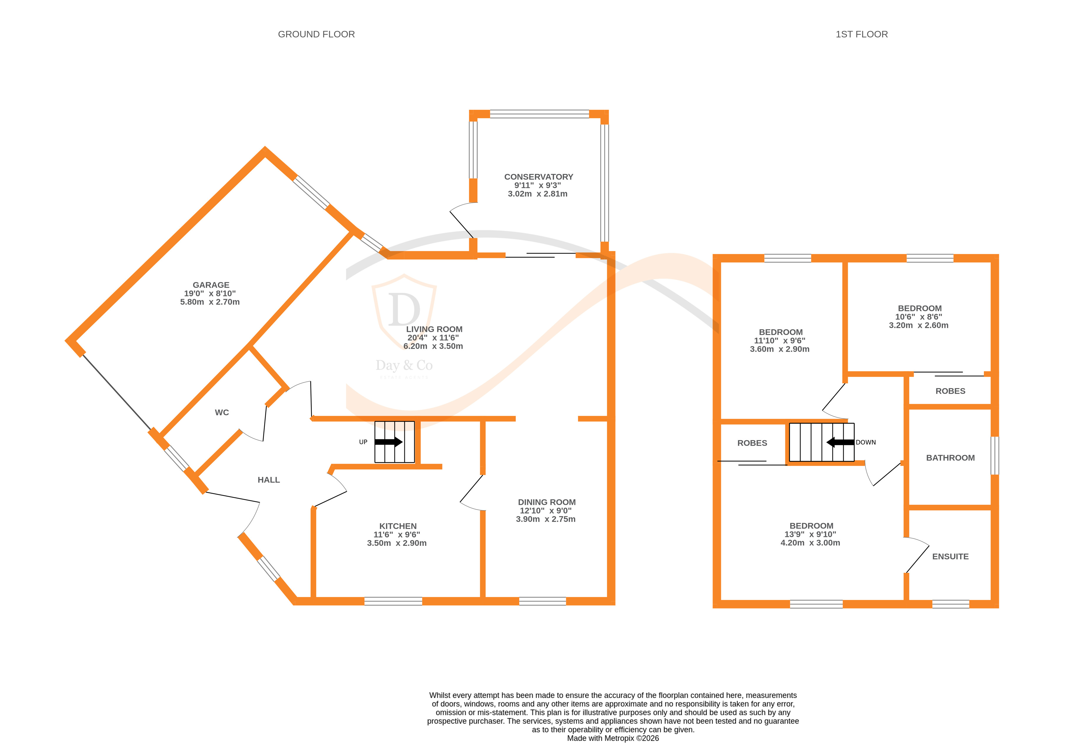 Floorplans For Haworth, Keighley, West Yorkshire