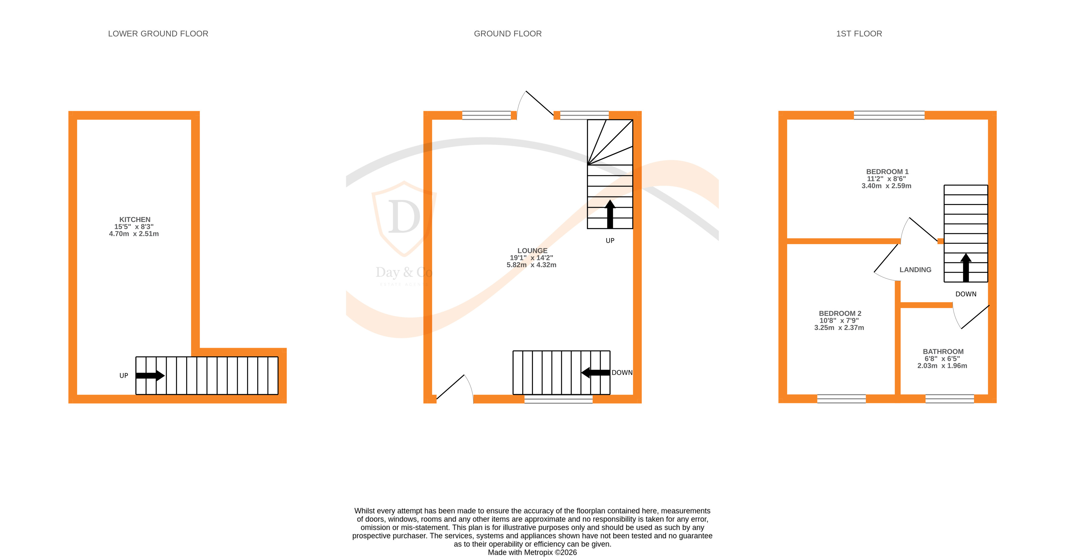 Floorplans For Oxenhope, Keighley, West Yorkshire