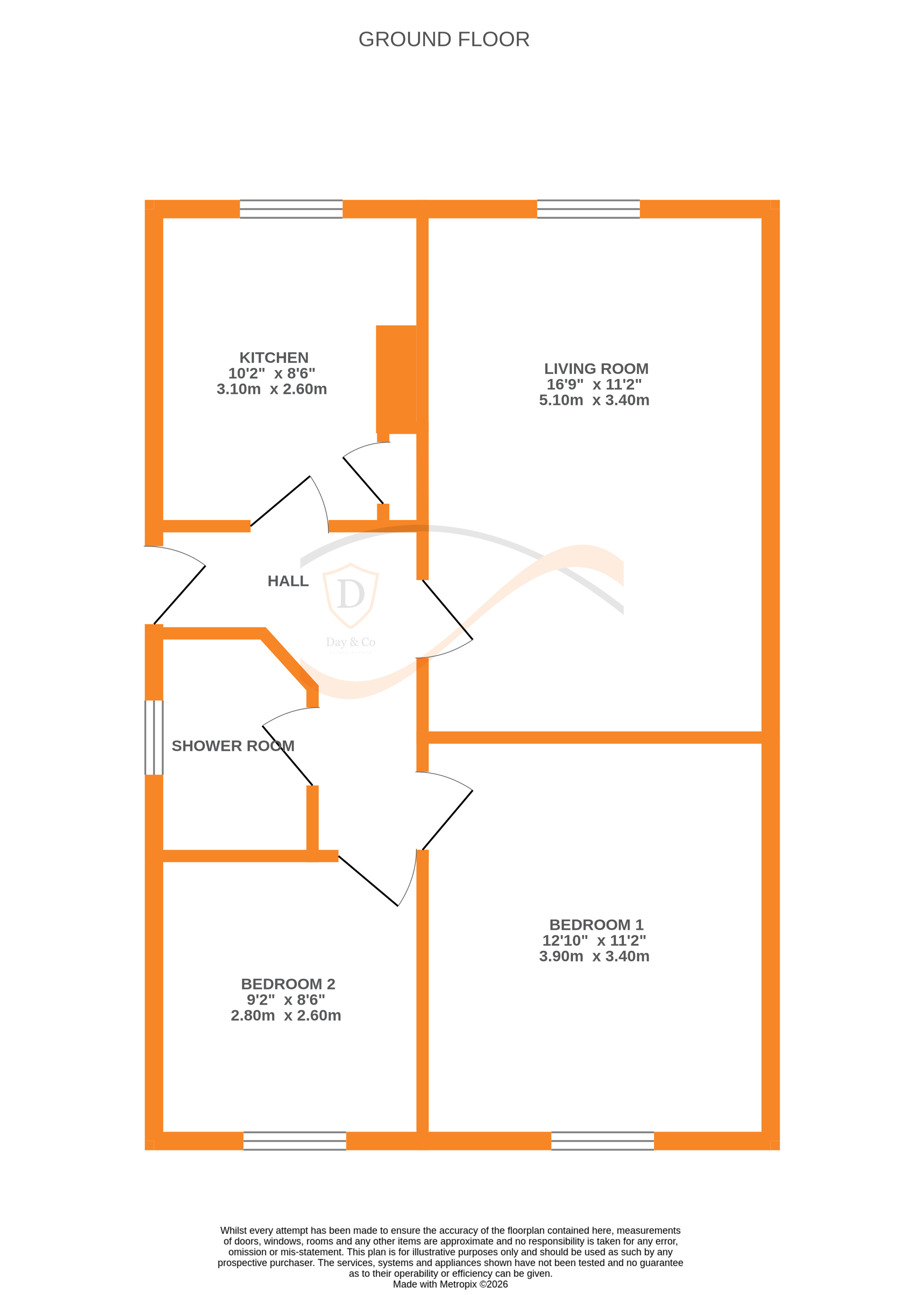Floorplans For Near Haworth, Keighley, West Yorkshire