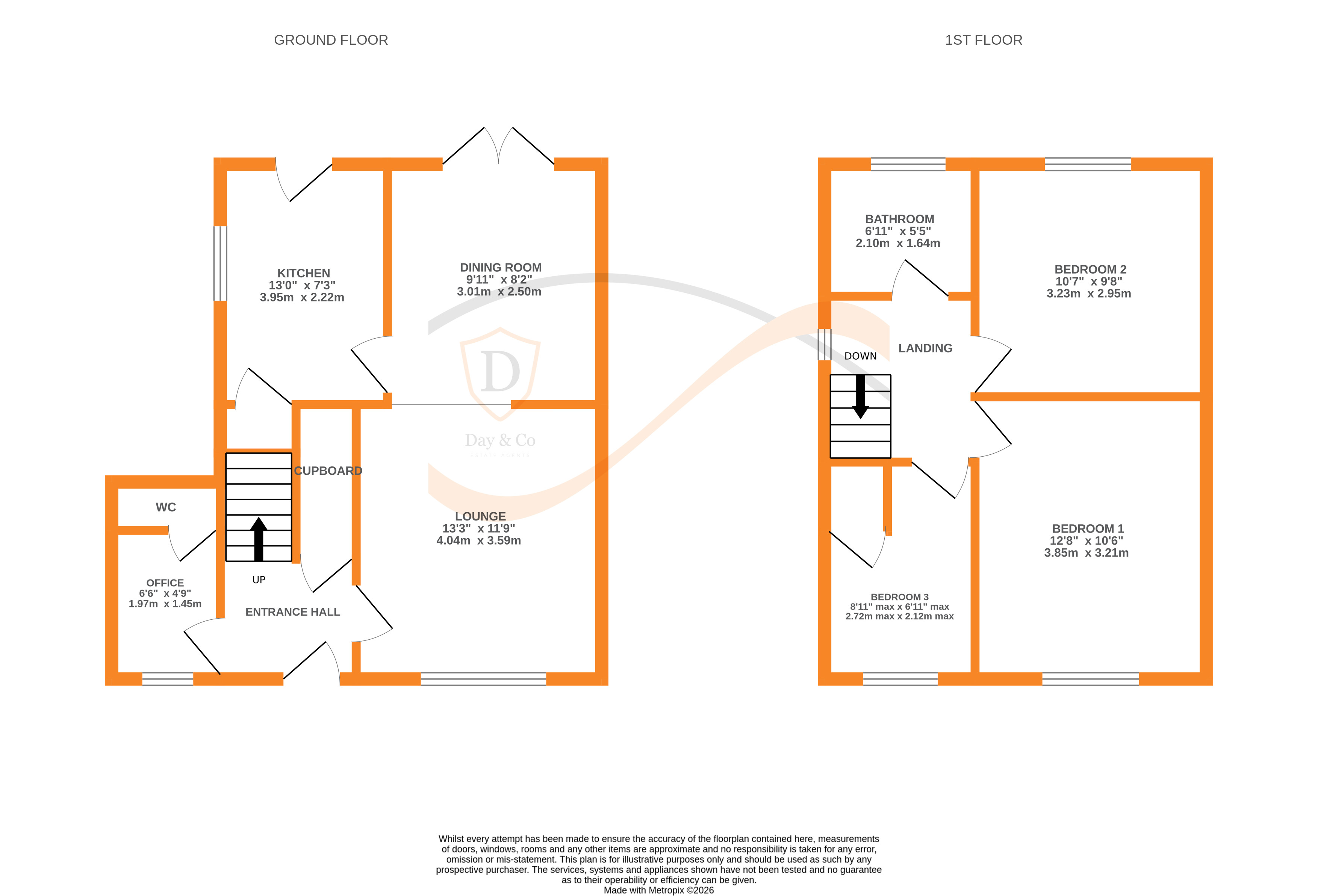 Floorplans For Cross Roads, Keighley, West Yorkshire