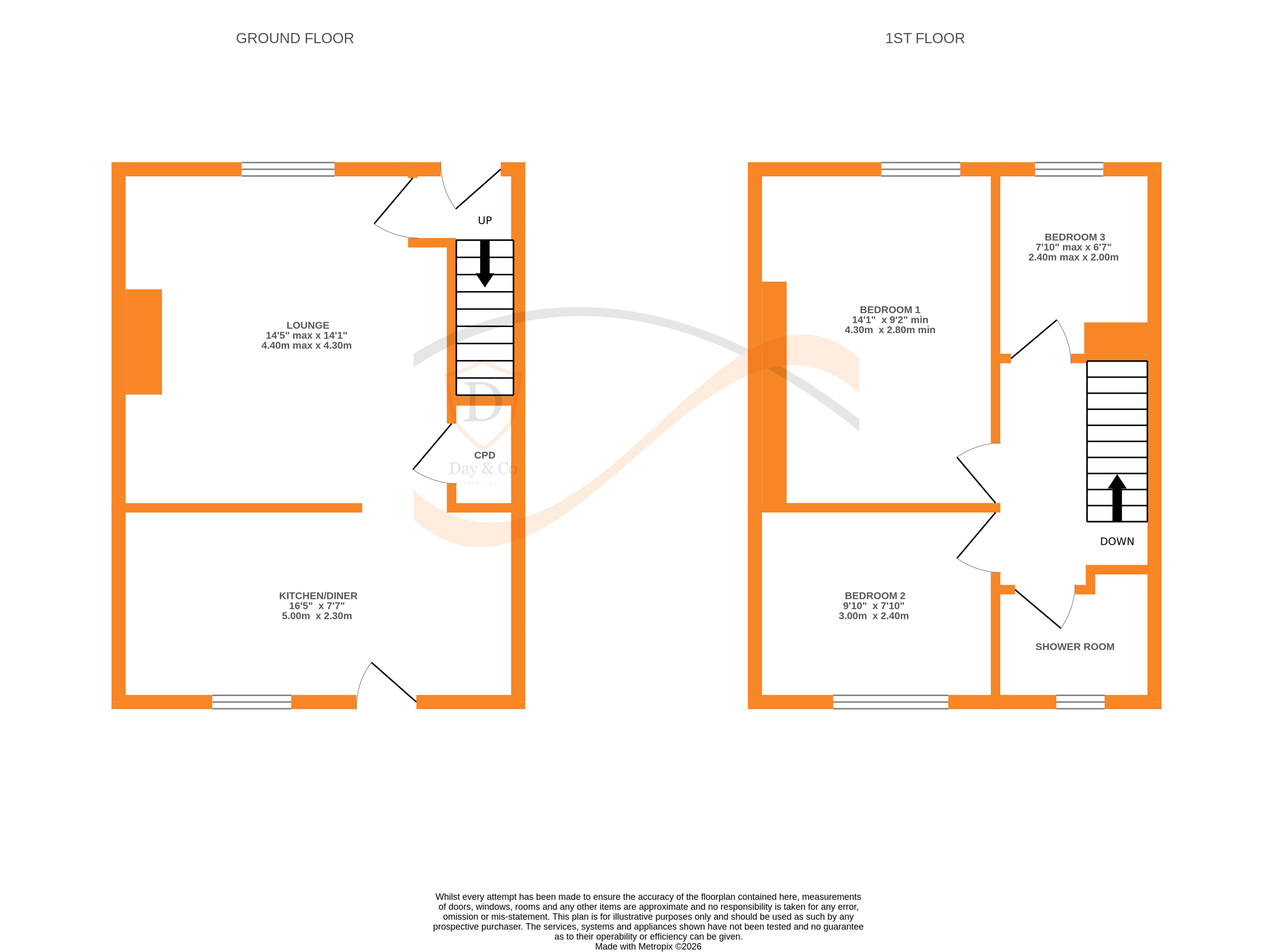 Floorplans For Carleton, Skipton, North Yorkshire