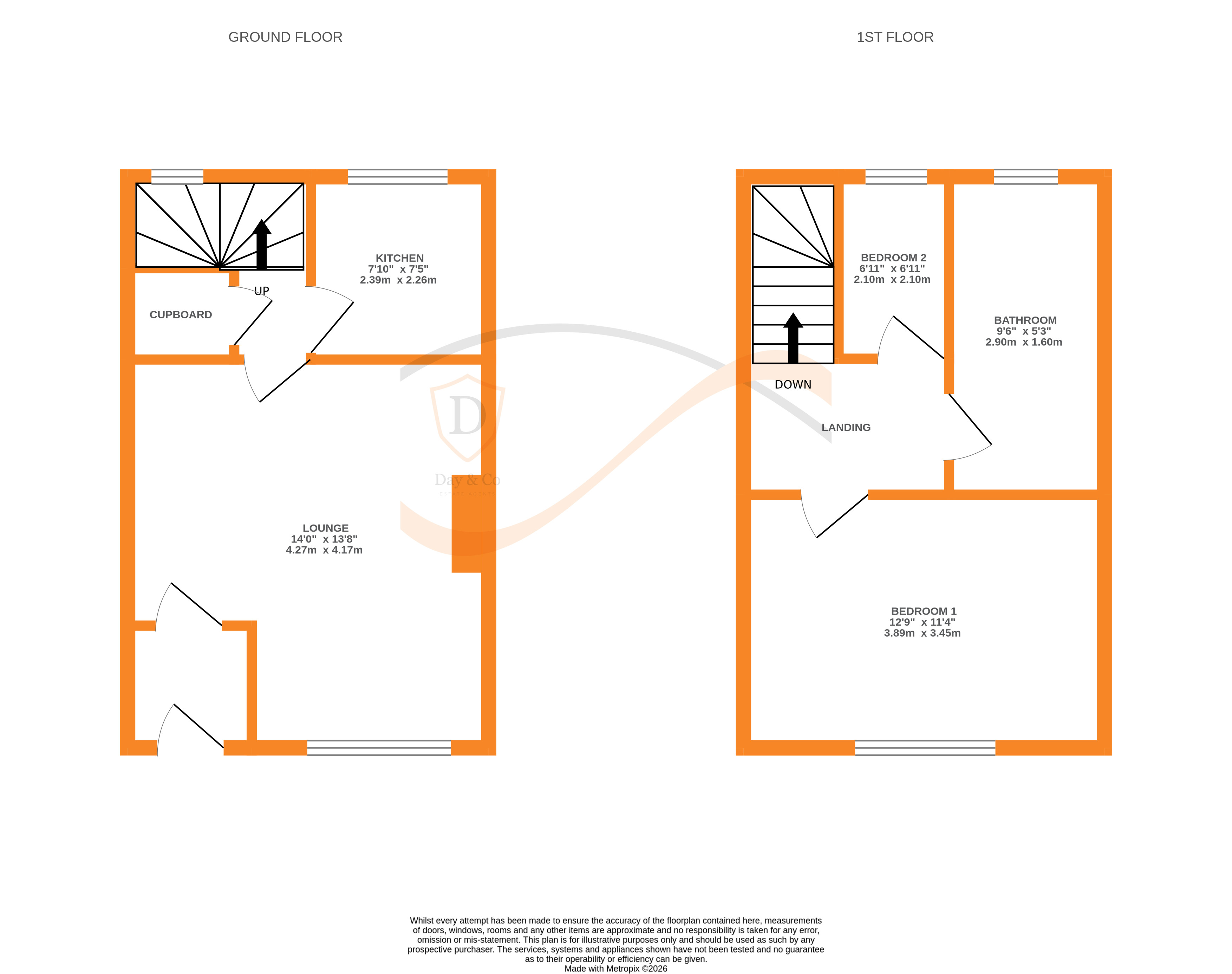Floorplans For Haworth, Keighley, West Yorkshire