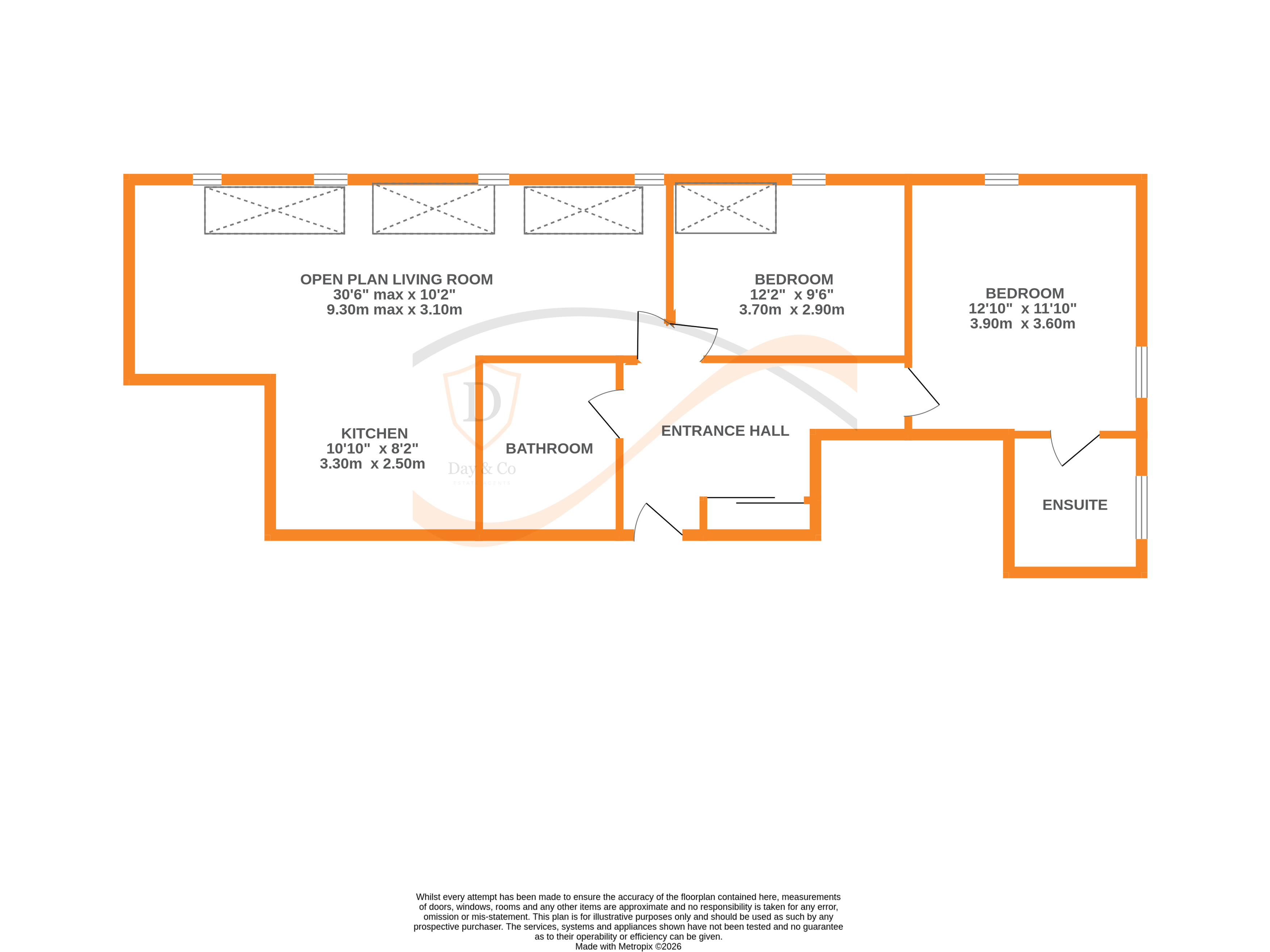 Floorplans For The Locks, Bingley, West Yorkshire