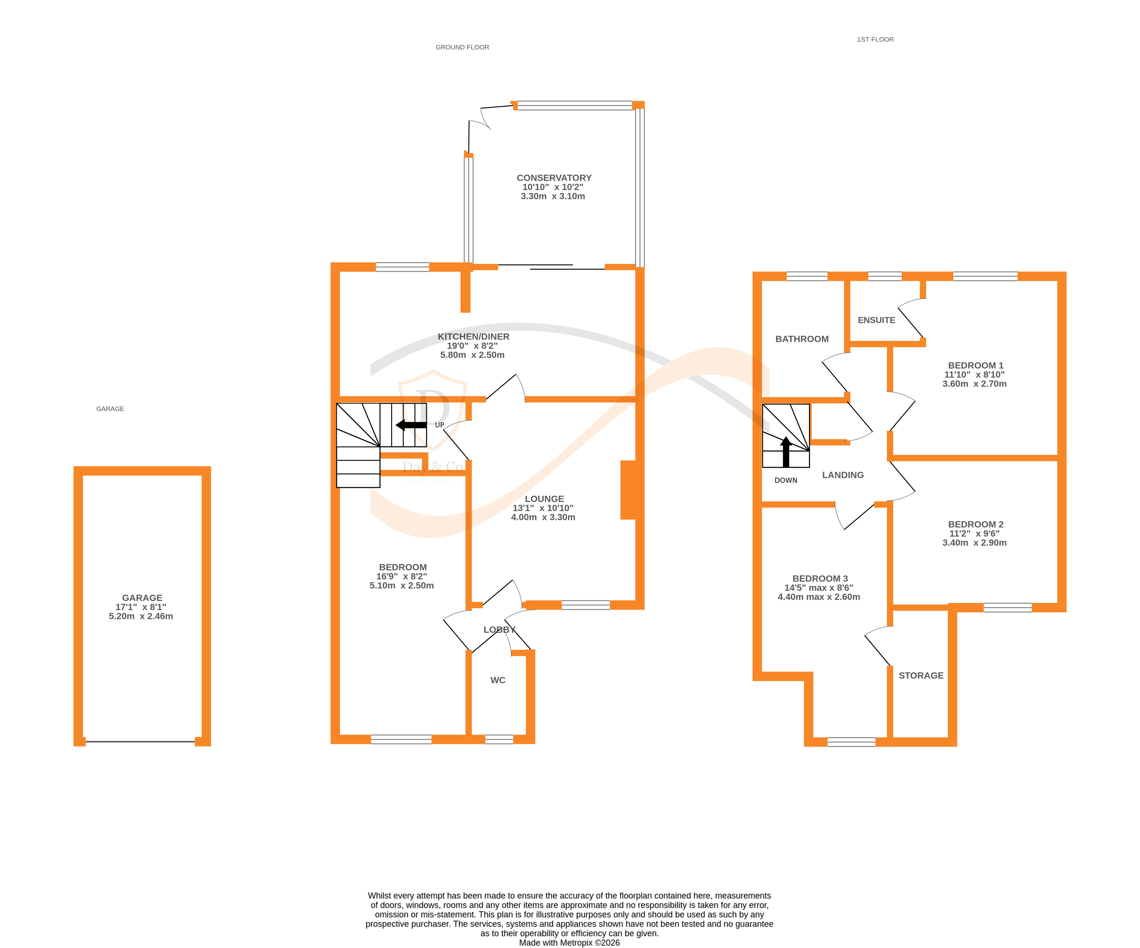 Floorplans For Highfell Rise, Keighley, West Yorkshire