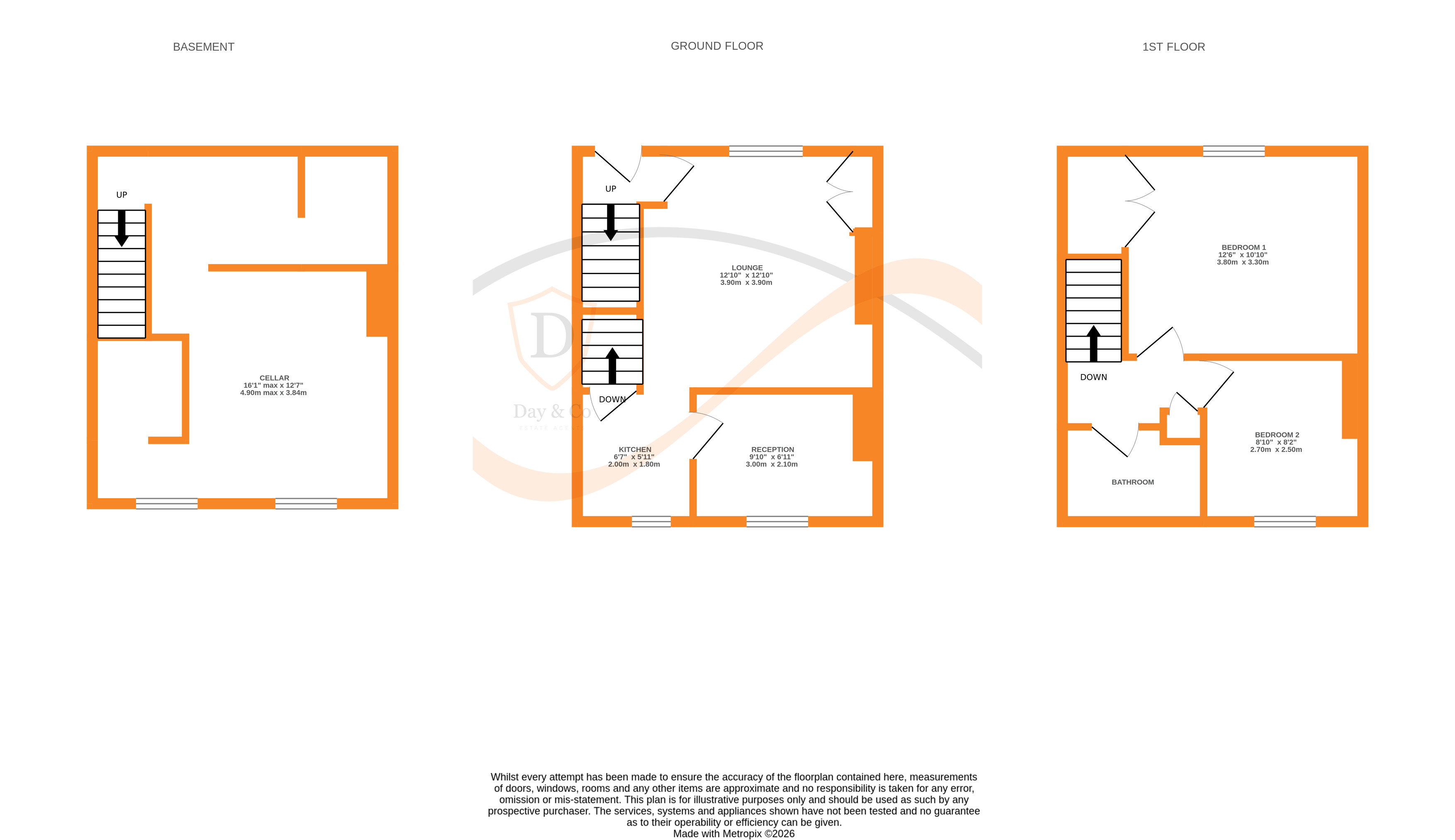Floorplans For Haworth, Keighley, West Yorkshire