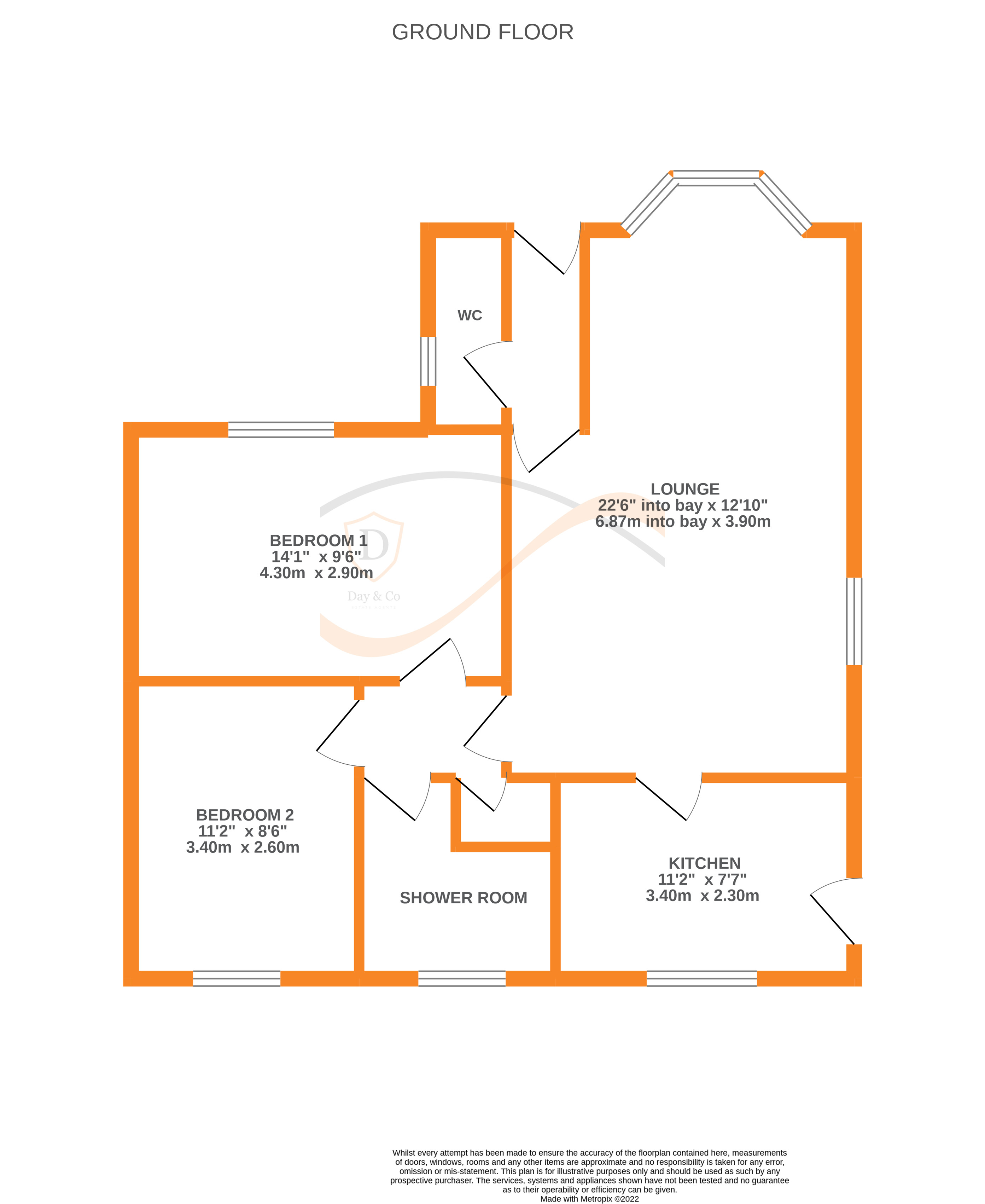 Floorplans For Greenacres Drive, Keighley, West Yorkshire
