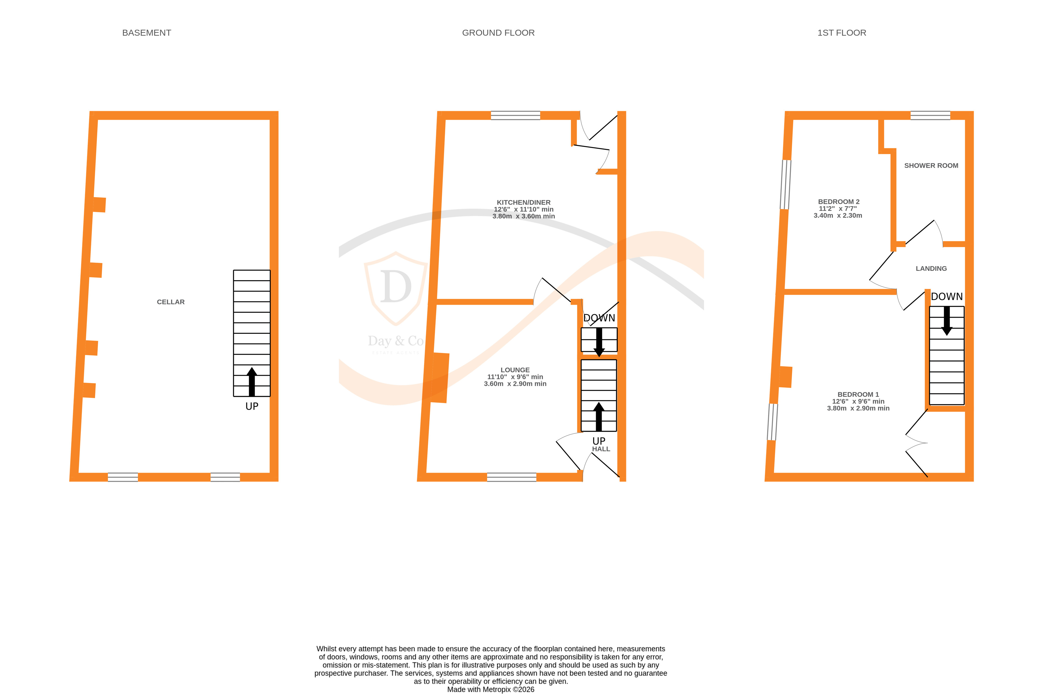 Floorplans For Oxenhope, Keighley, West Yorkshire