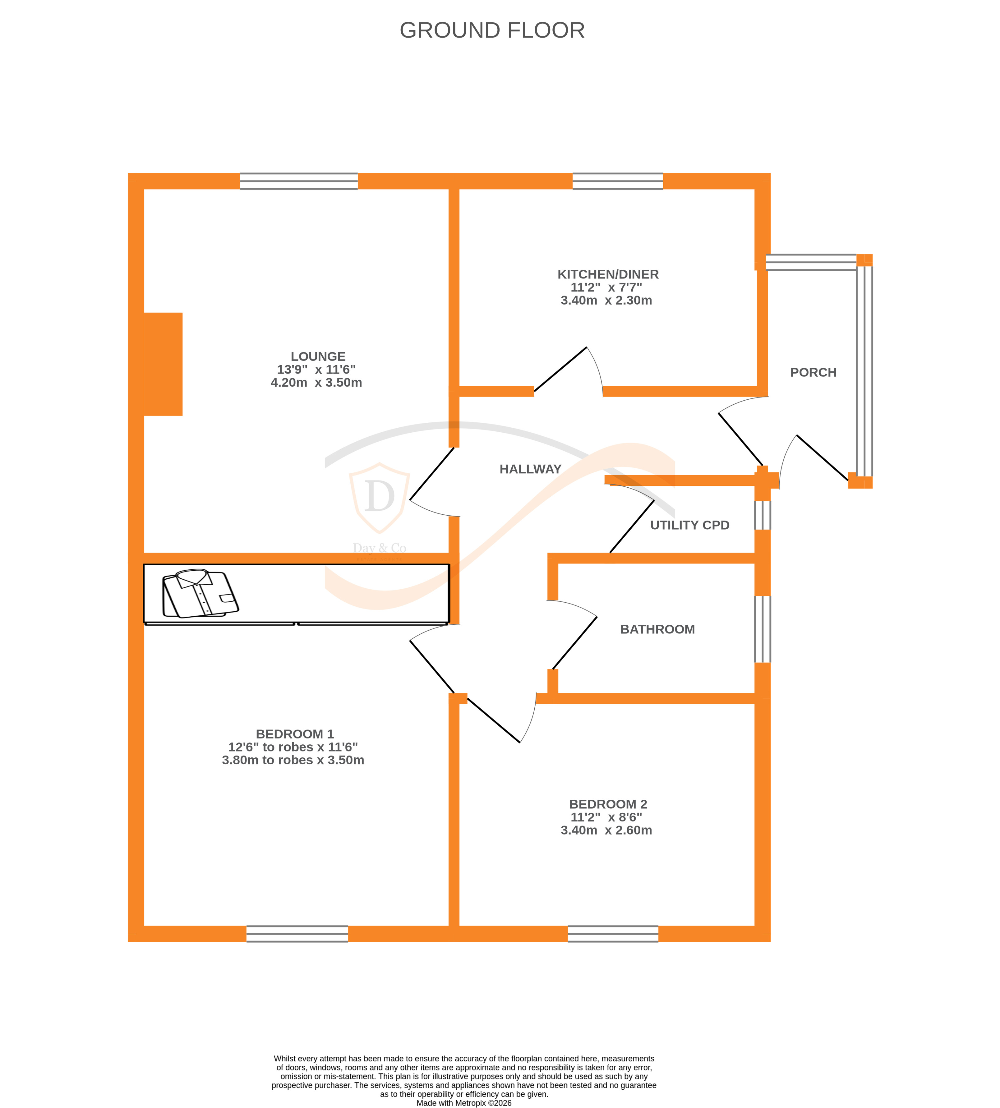 Floorplans For Shann Crescent, Keighley, West Yorkshire
