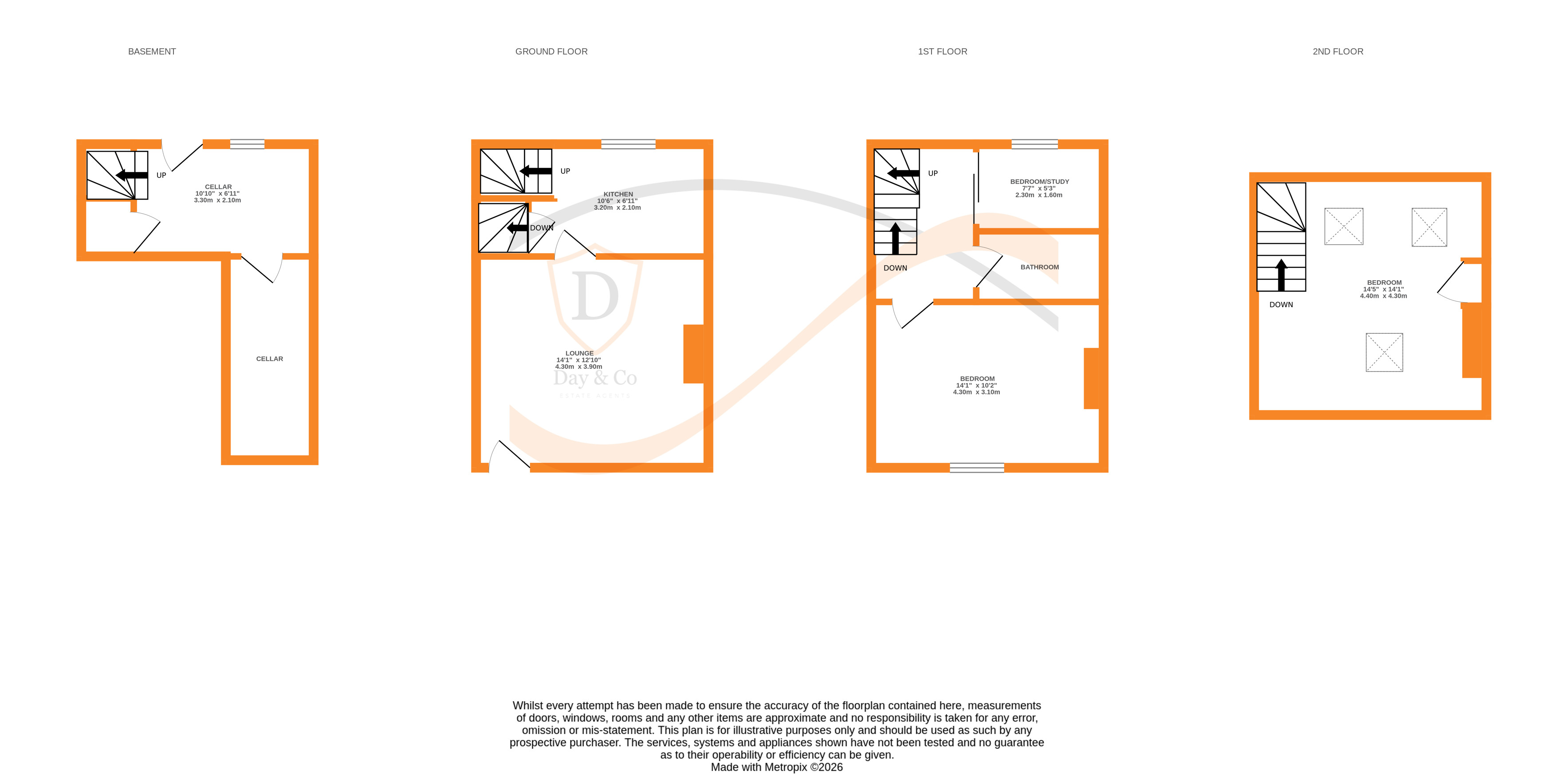 Floorplans For Haworth, Keighley, West Yorkshire
