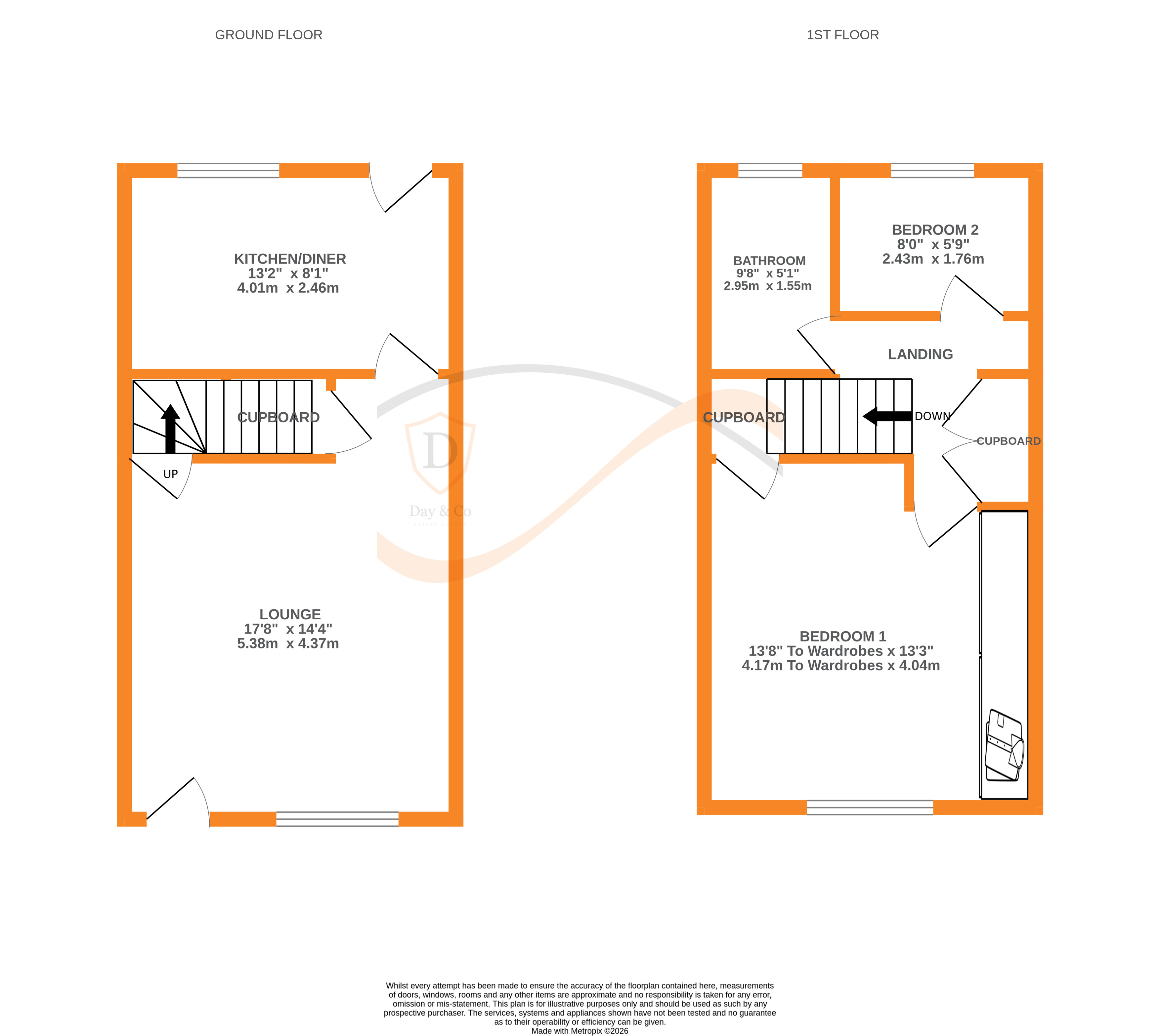 Floorplans For Oakworth, Keighley, West Yorkshire