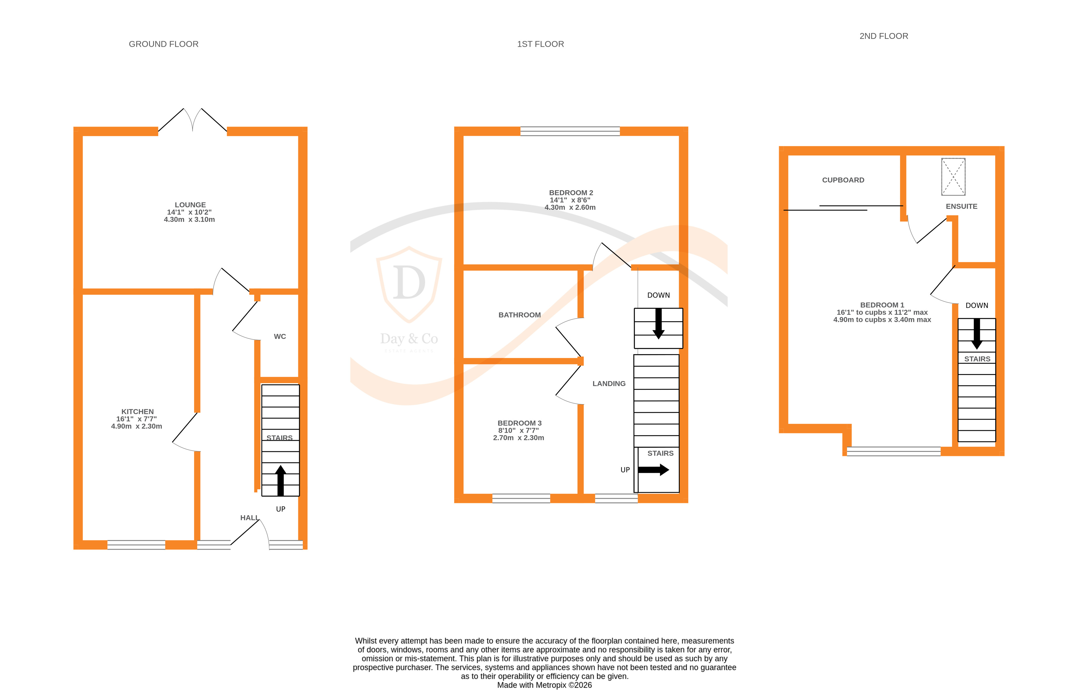 Floorplans For Pepper Hill Lea, Keighley, West Yorkshire