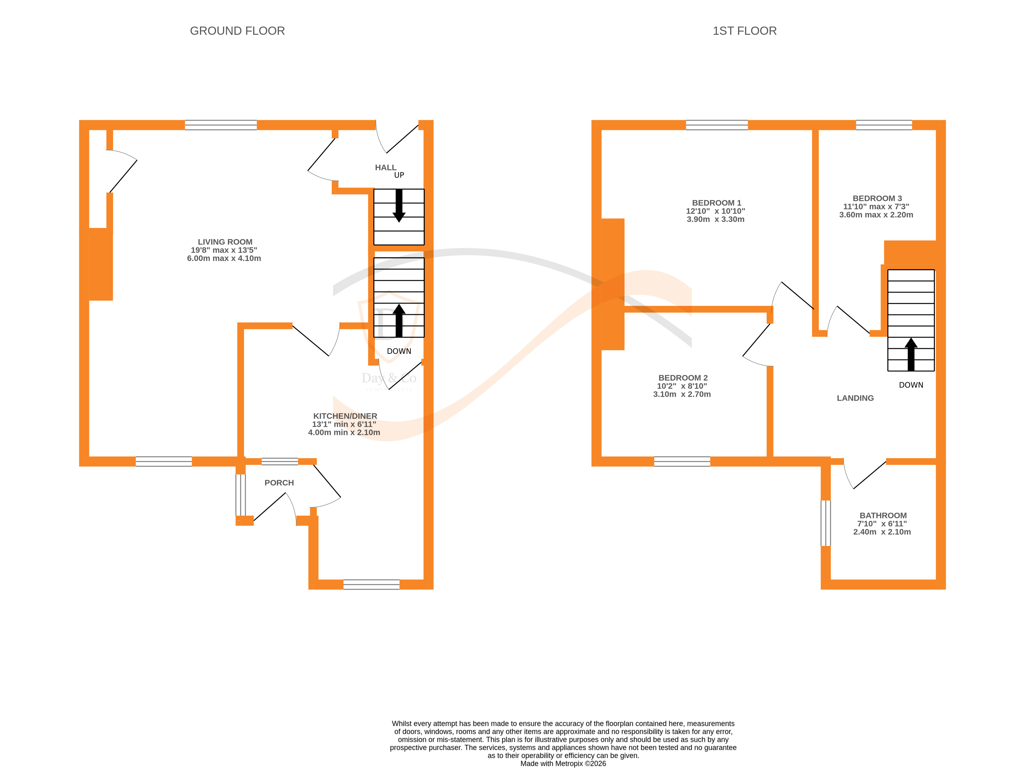 Floorplans For Denholme, Bradford, West Yorkshire
