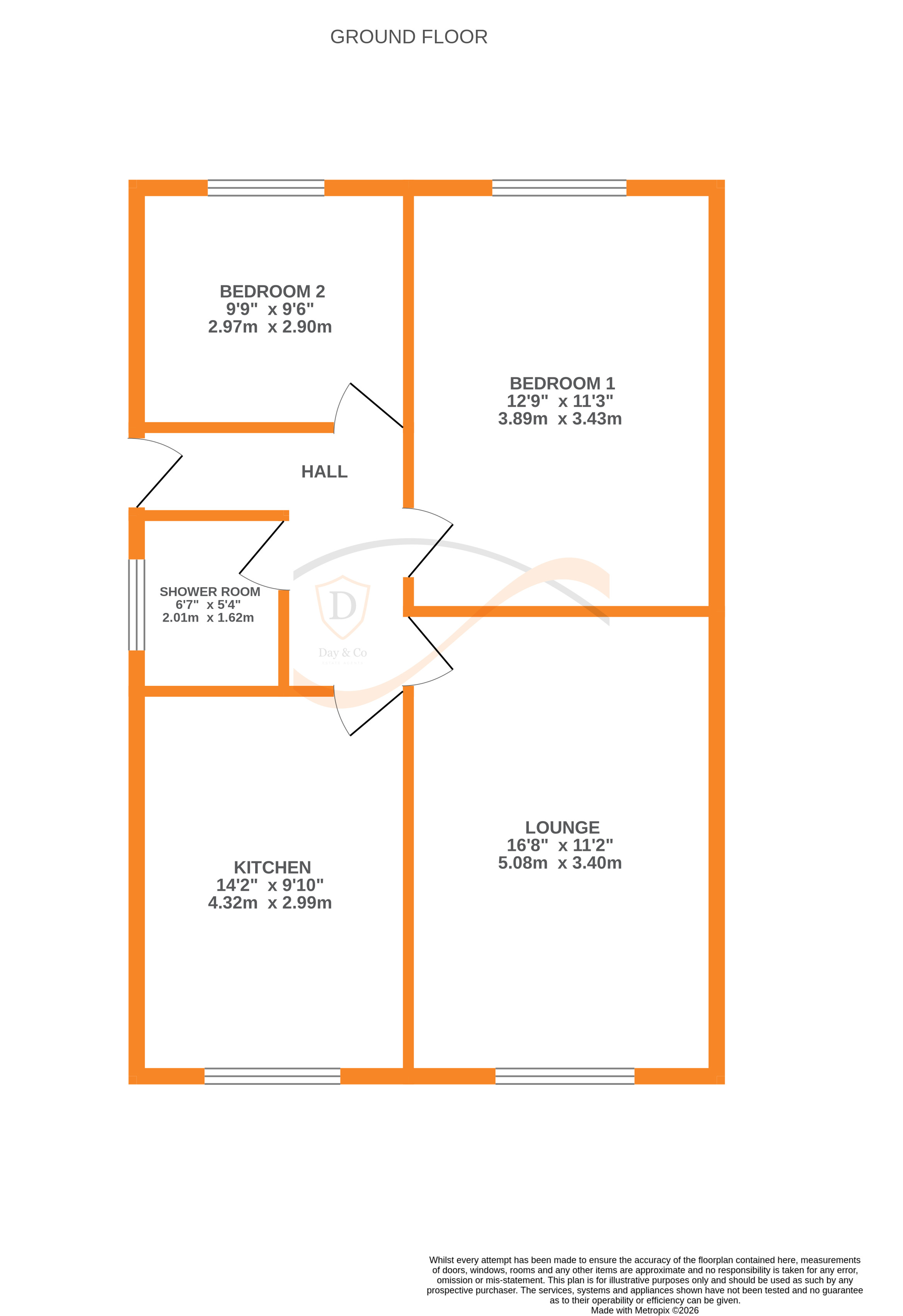 Floorplans For Oakworth, Keighley, West Yorkshire