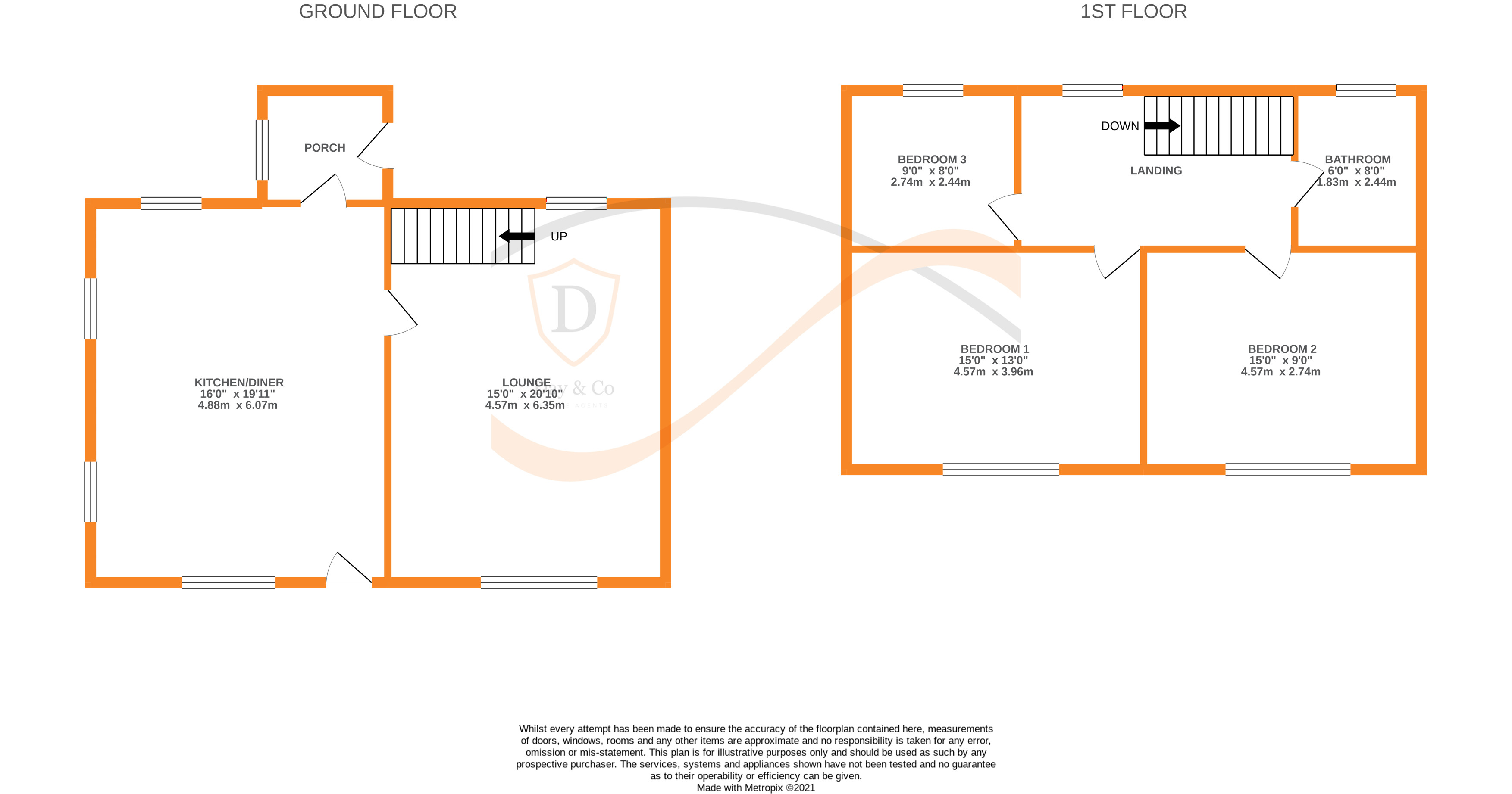 Floorplans For Oxenhope, Keighley, West Yorkshire