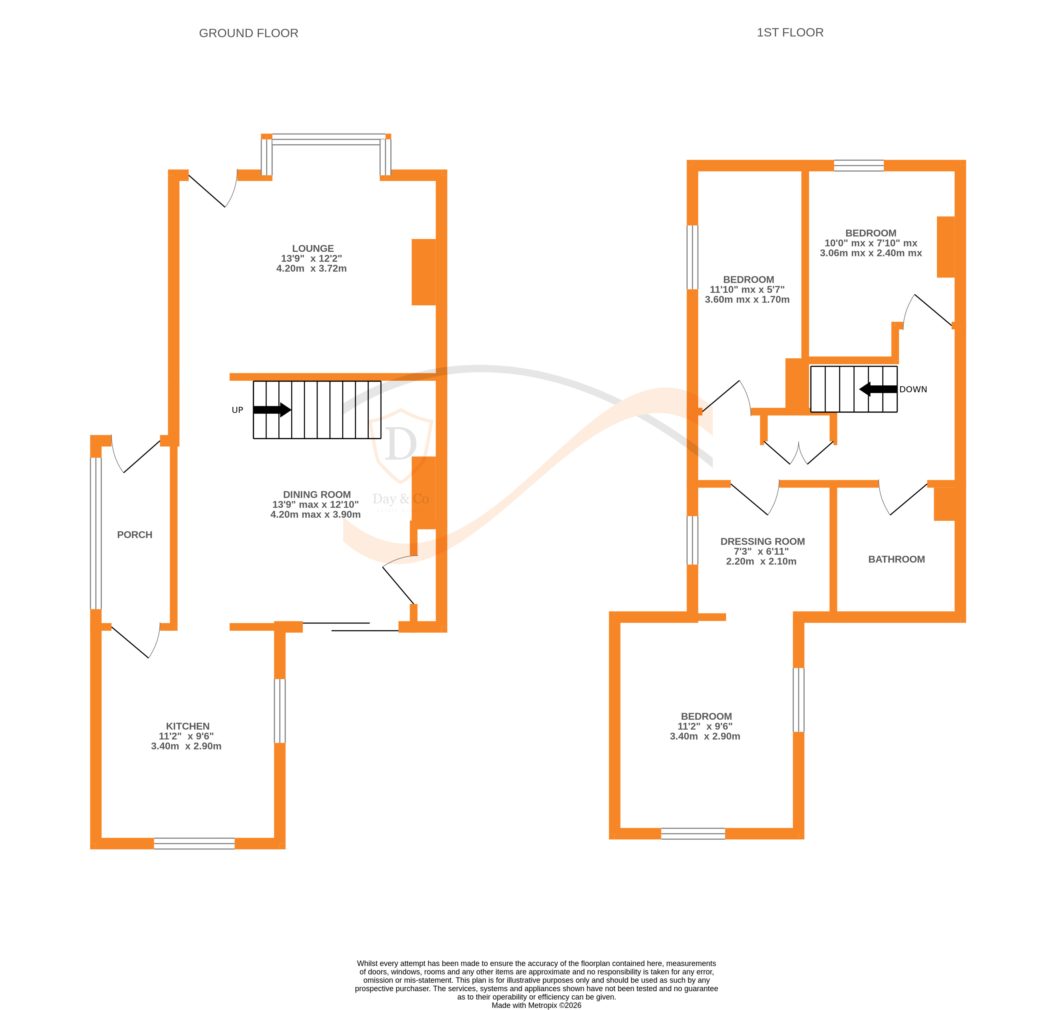 Floorplans For Riddlesden, Keighley, West Yorkshire