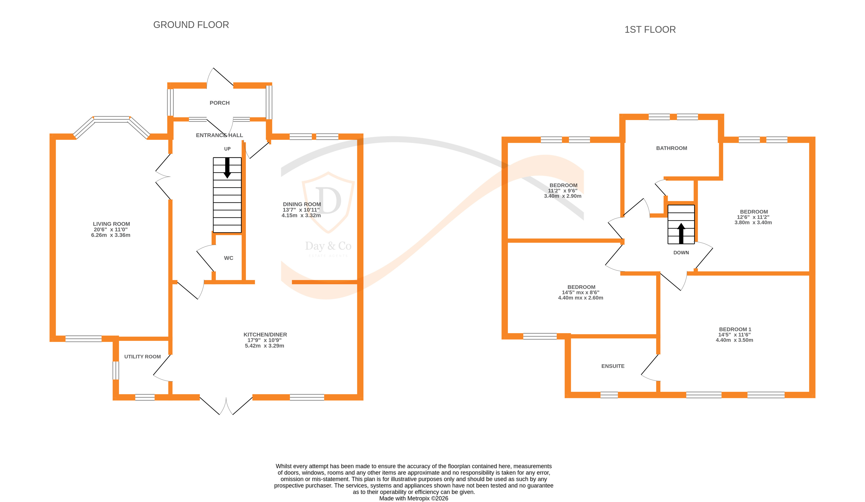 Floorplans For Buckstone Garth, East Morton, West Yorkshire