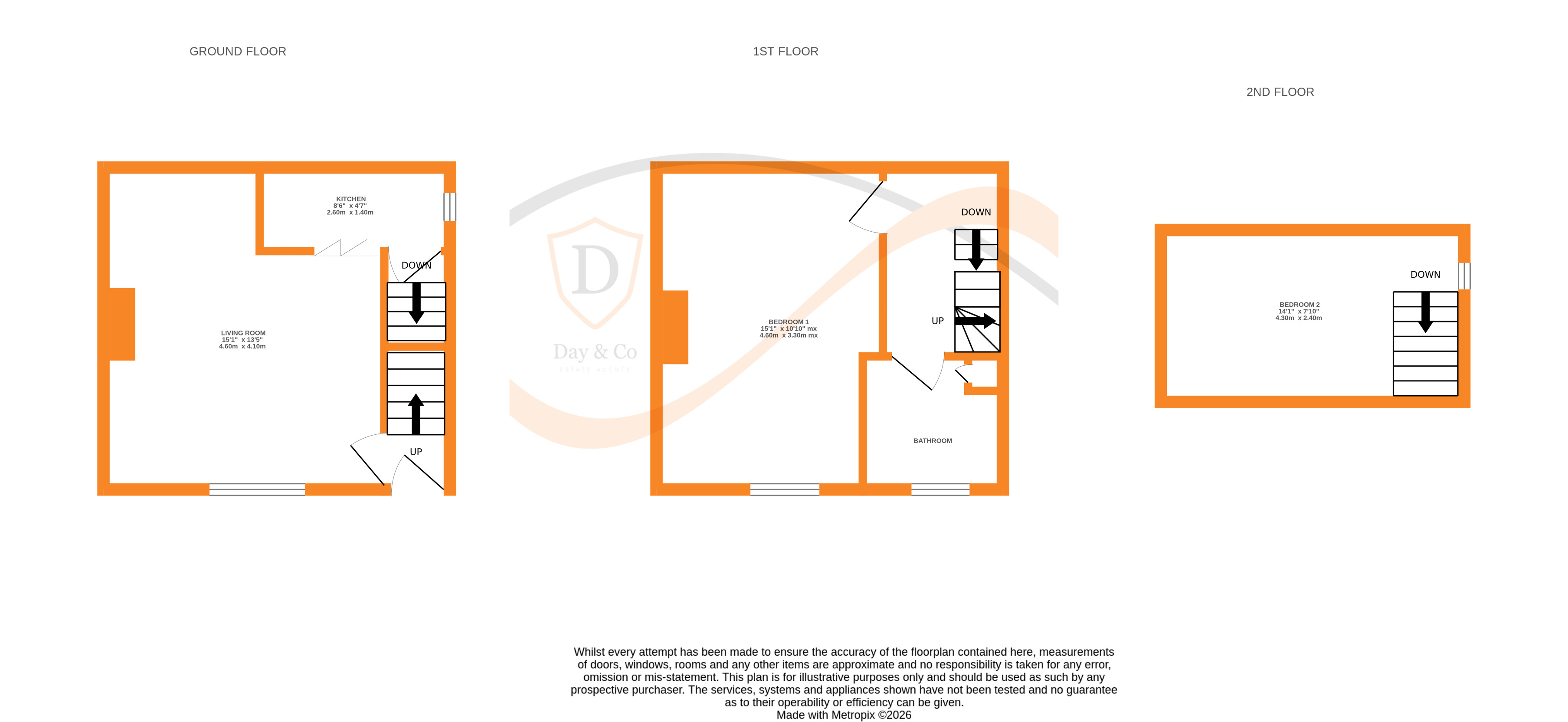Floorplans For Haworth, Keighley, West Yorkshire