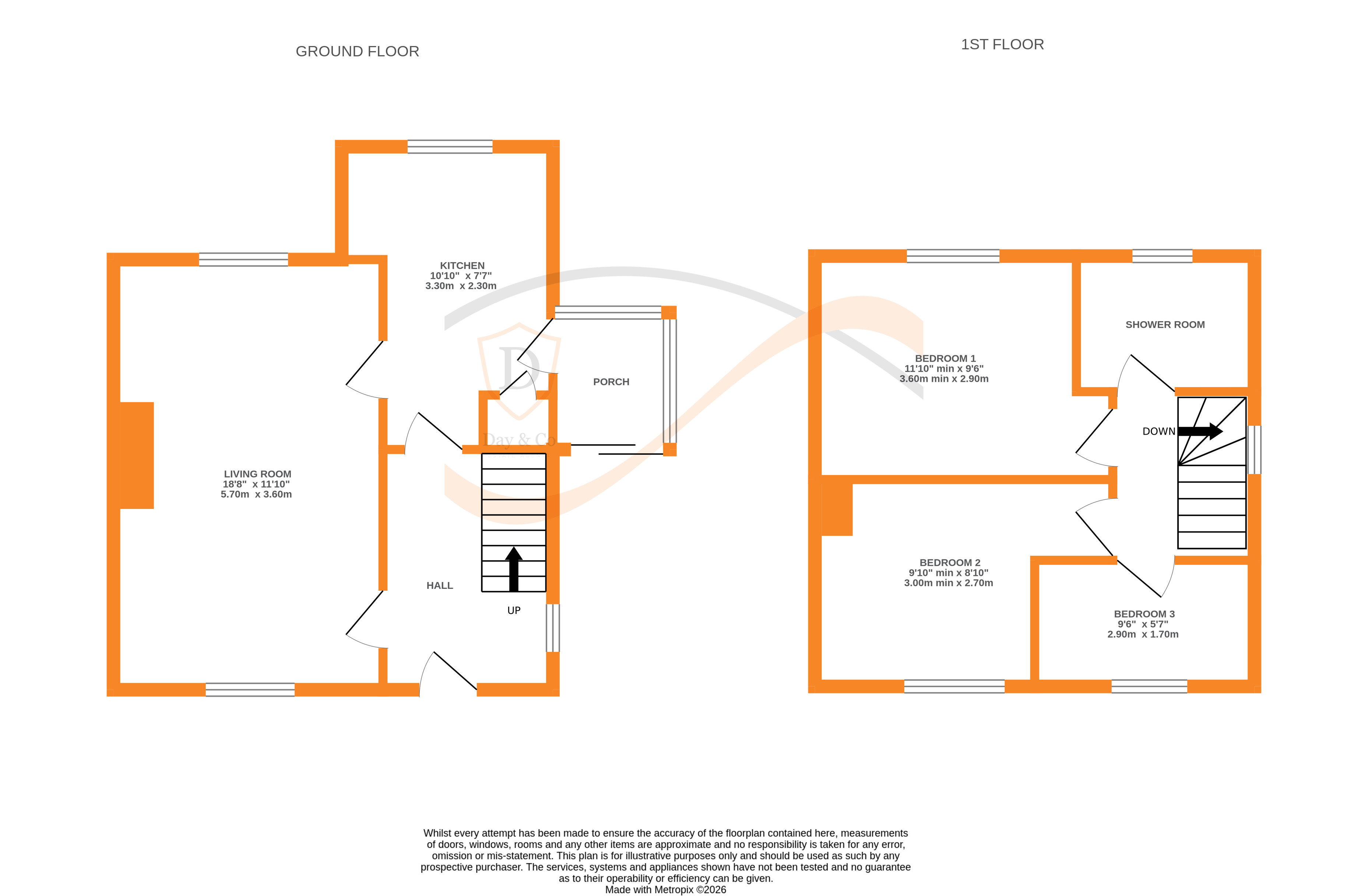 Floorplans For Riddlesden, Keighley, West Yorkshire