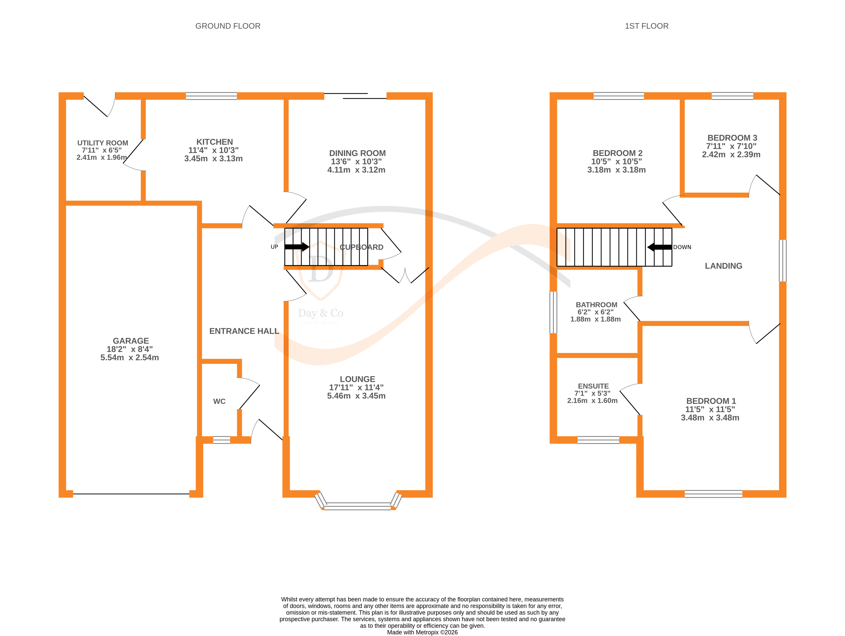 Floorplans For Highfell Rise, Keighley, West Yorkshire