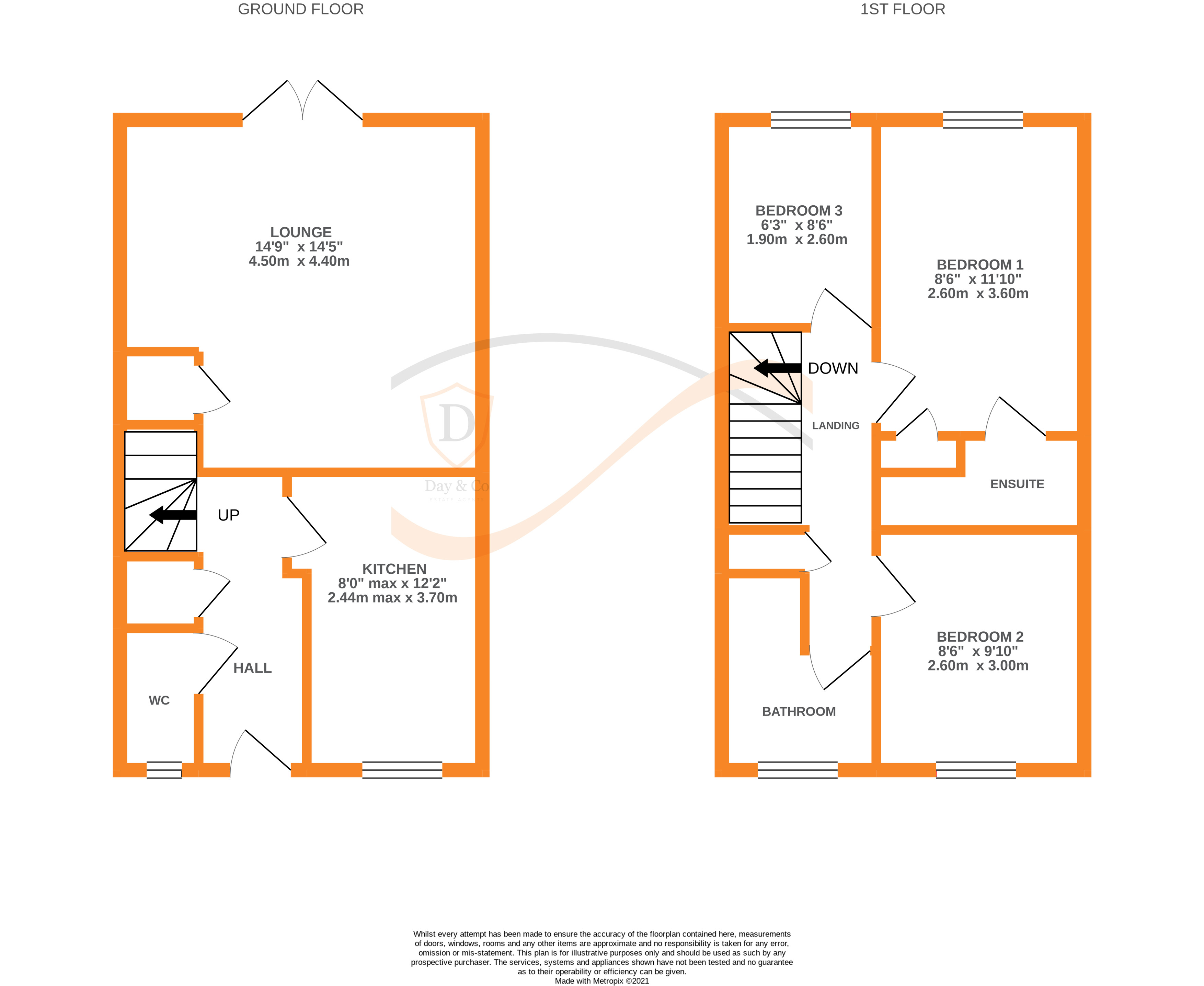 Floorplans For Beacon Hill, Keighley, West Yorkshire