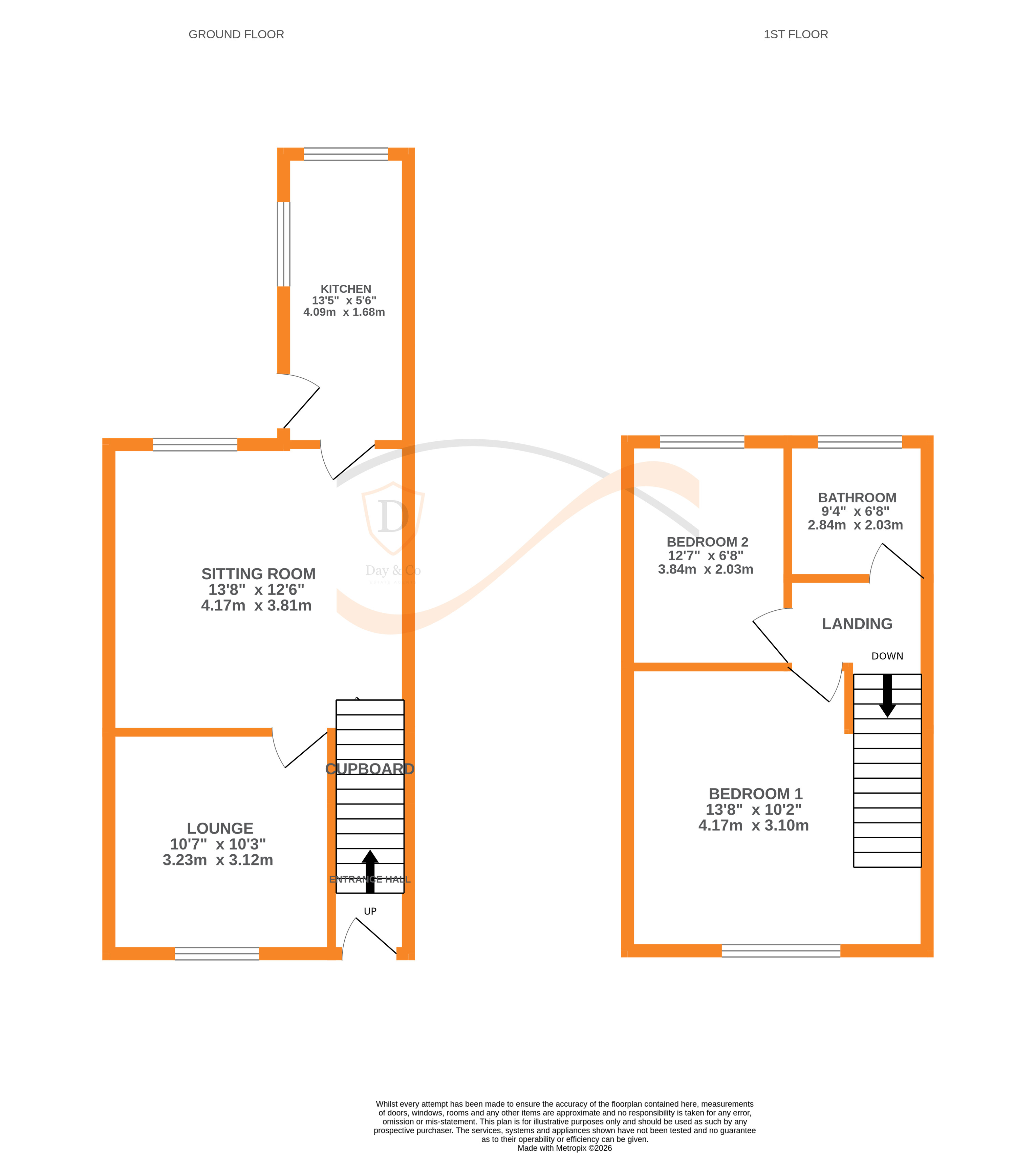 Floorplans For Riddlesden, Keighley, West Yorkshire