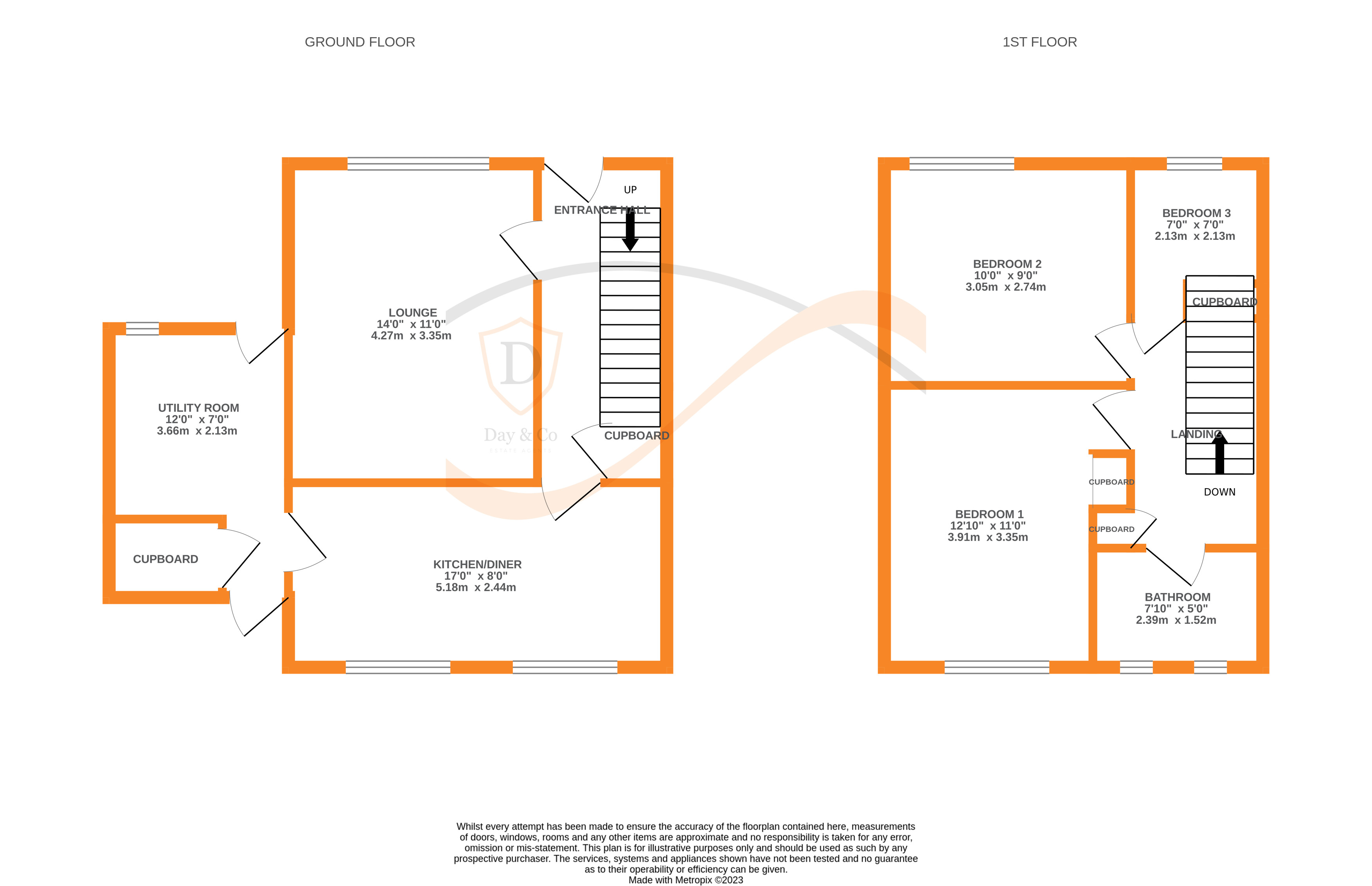 Floorplans For Haworth, Keighley, West Yorkshire