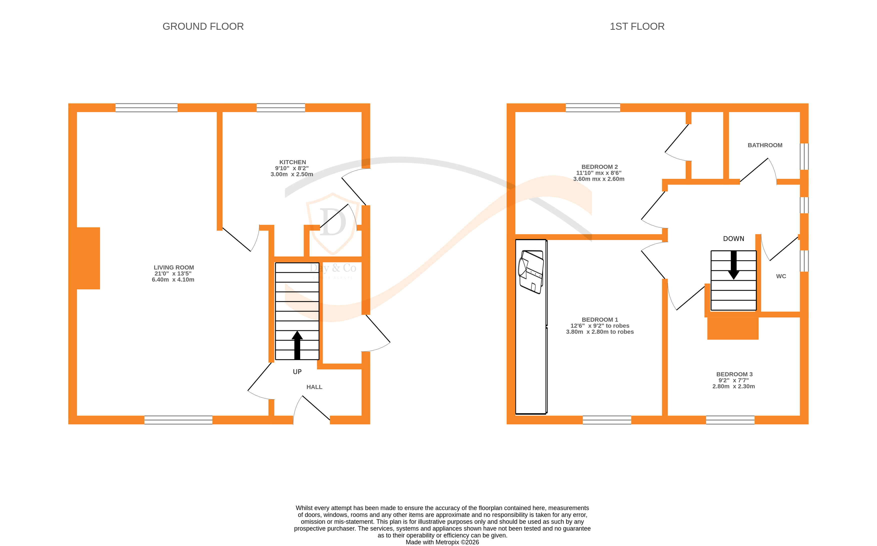 Floorplans For Whin Knoll Avenue, Keighley, West Yorkshire