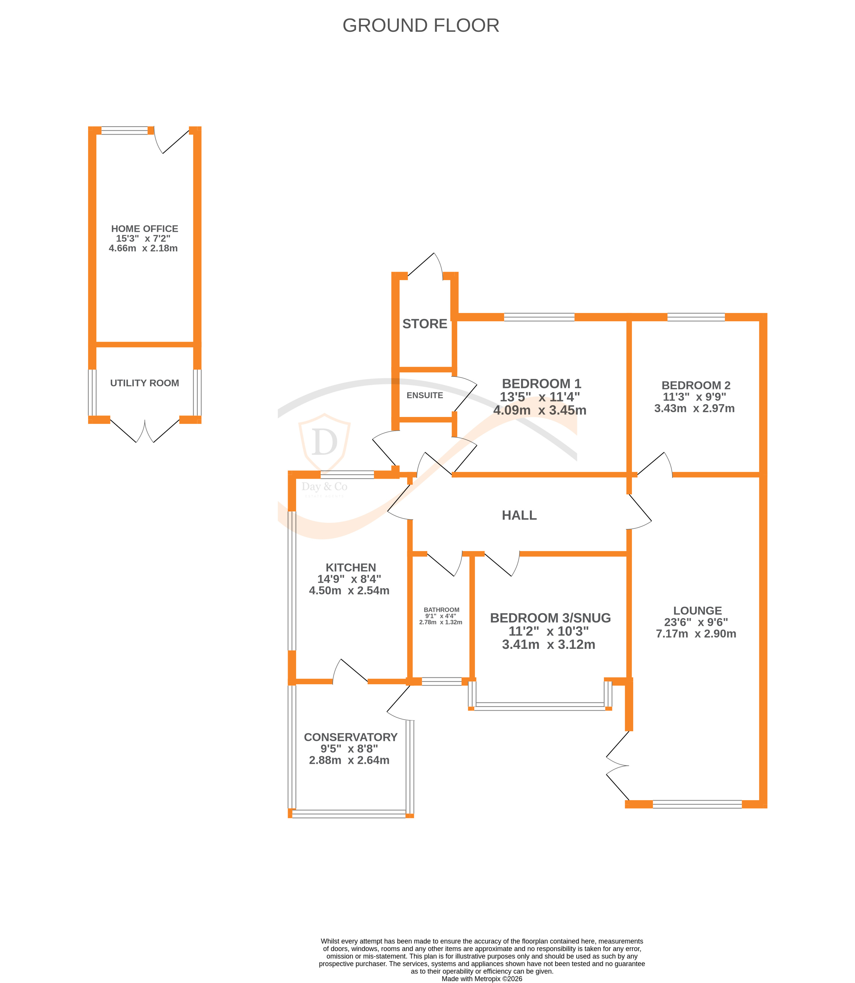 Floorplans For Riddlesden, Keighley, West Yorkshire