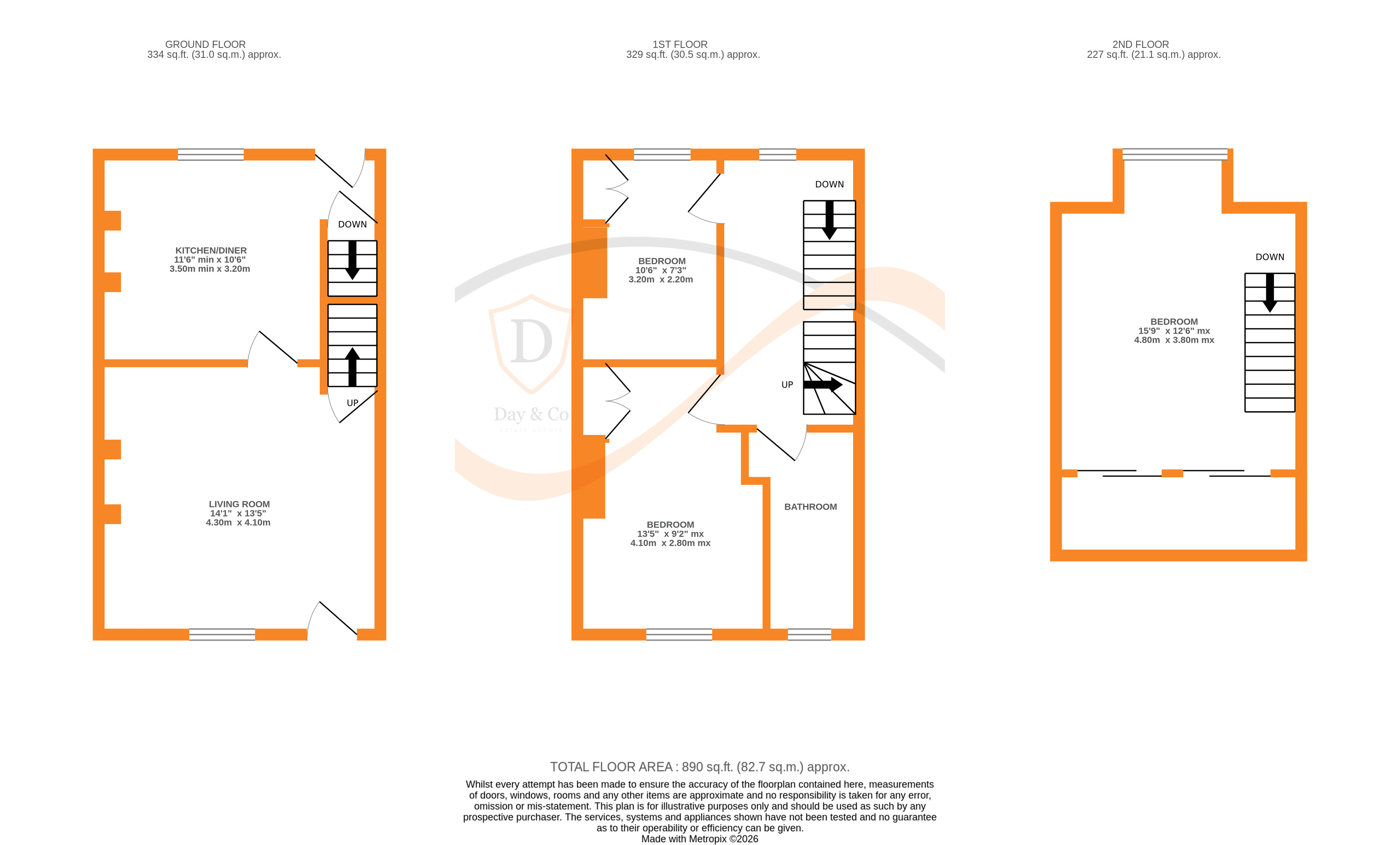 Floorplans For Oxenhope, Keighley, West Yorkshire
