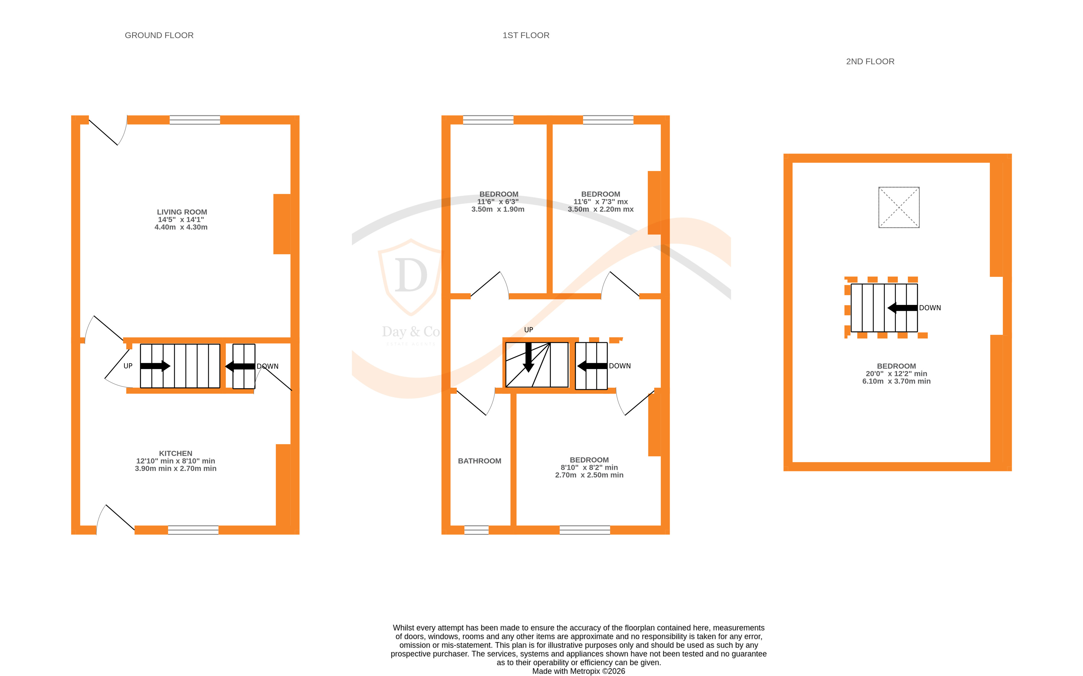 Floorplans For Ingrow, Keighley, West Yorkshire